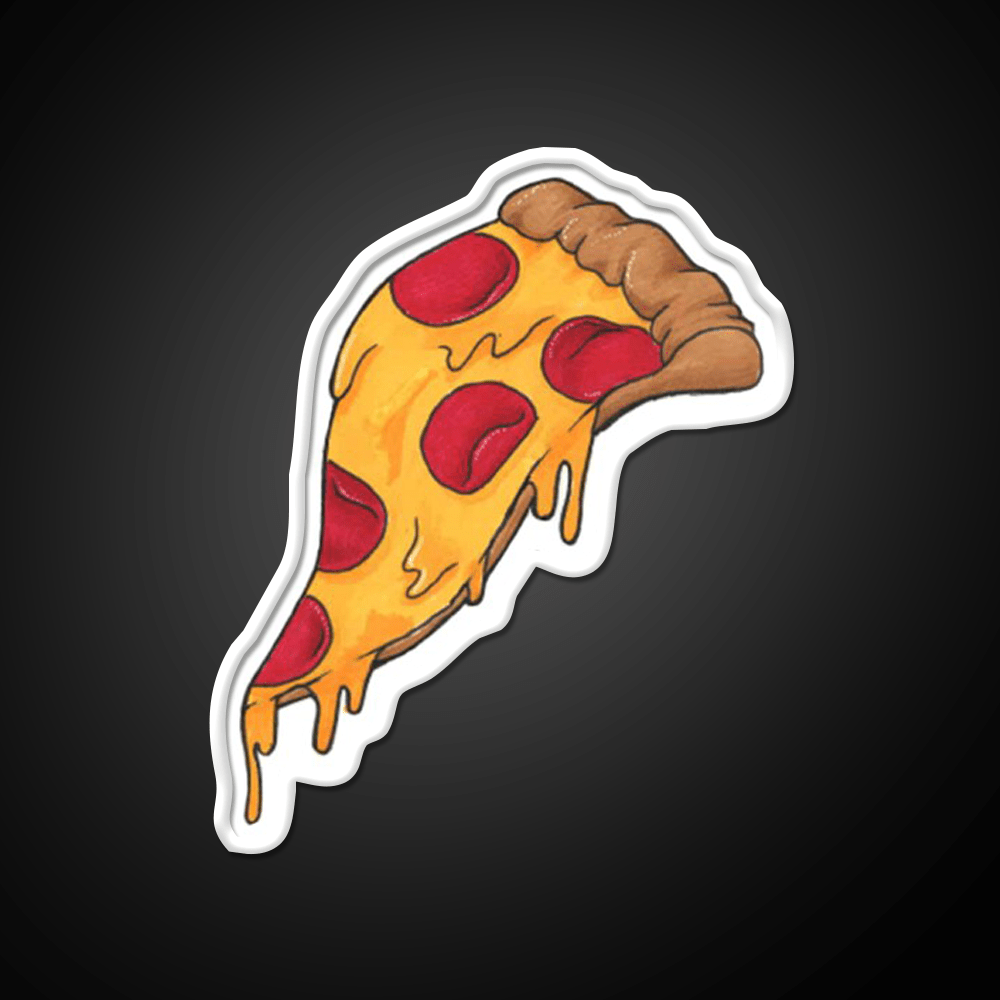 Pizza Snack Food Led Neon Sign For Snack Room Rgb Color - Shineneon