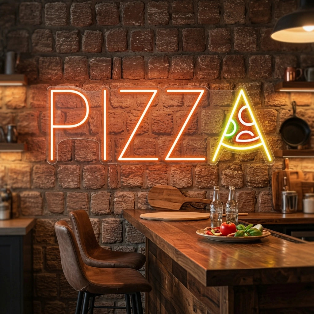 Pizza Wall Art LED Neon Sign - 02 High-Converting Product Image