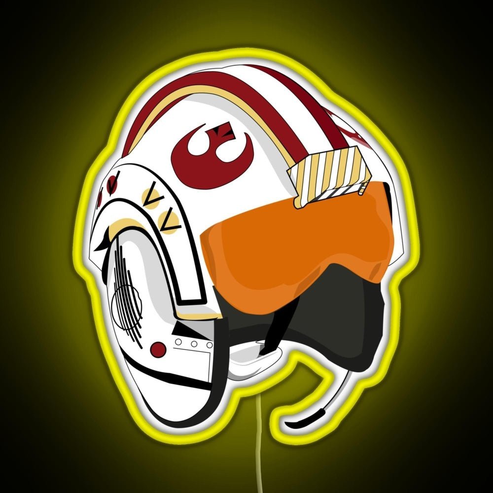 Pl 1 Red Squadron Rgb Led Neon Sign Pop Wall Art - Shineneon