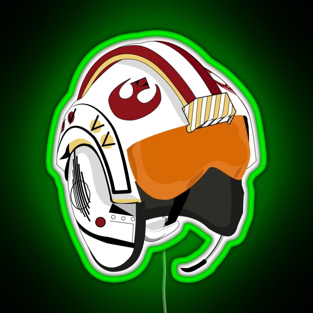 Pl 1 Red Squadron Rgb Led Neon Sign Pop Wall Art - Shineneon