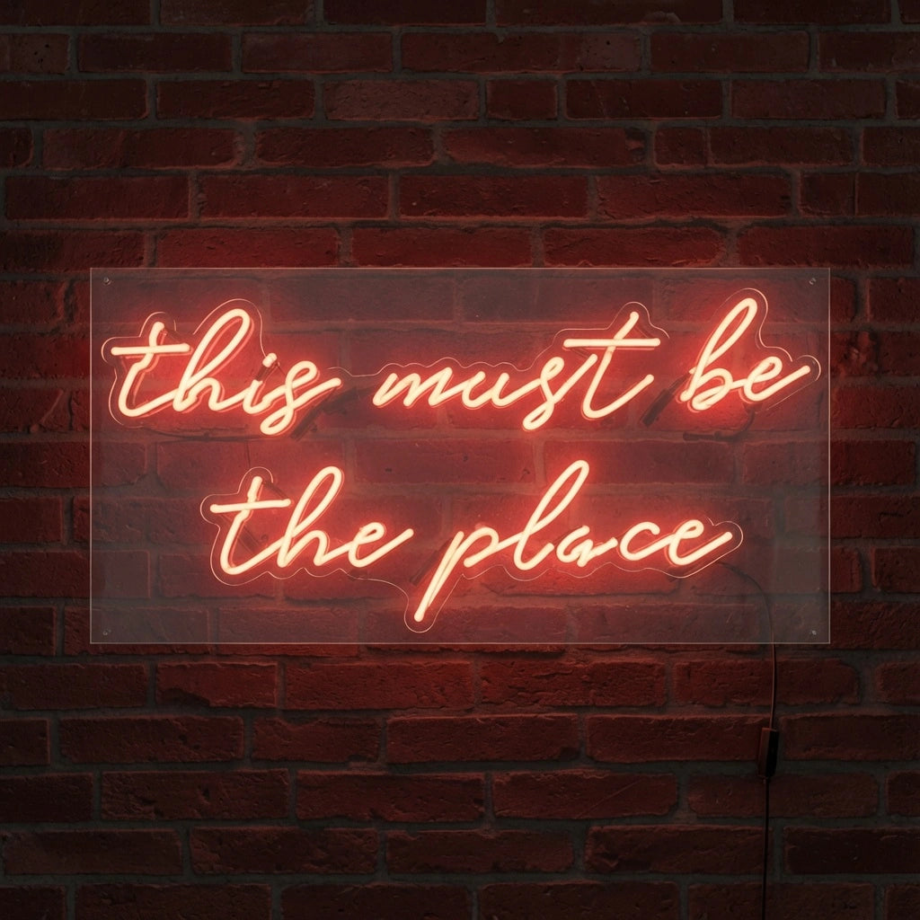 Place LED Neon Sign - 01 Original Product Image