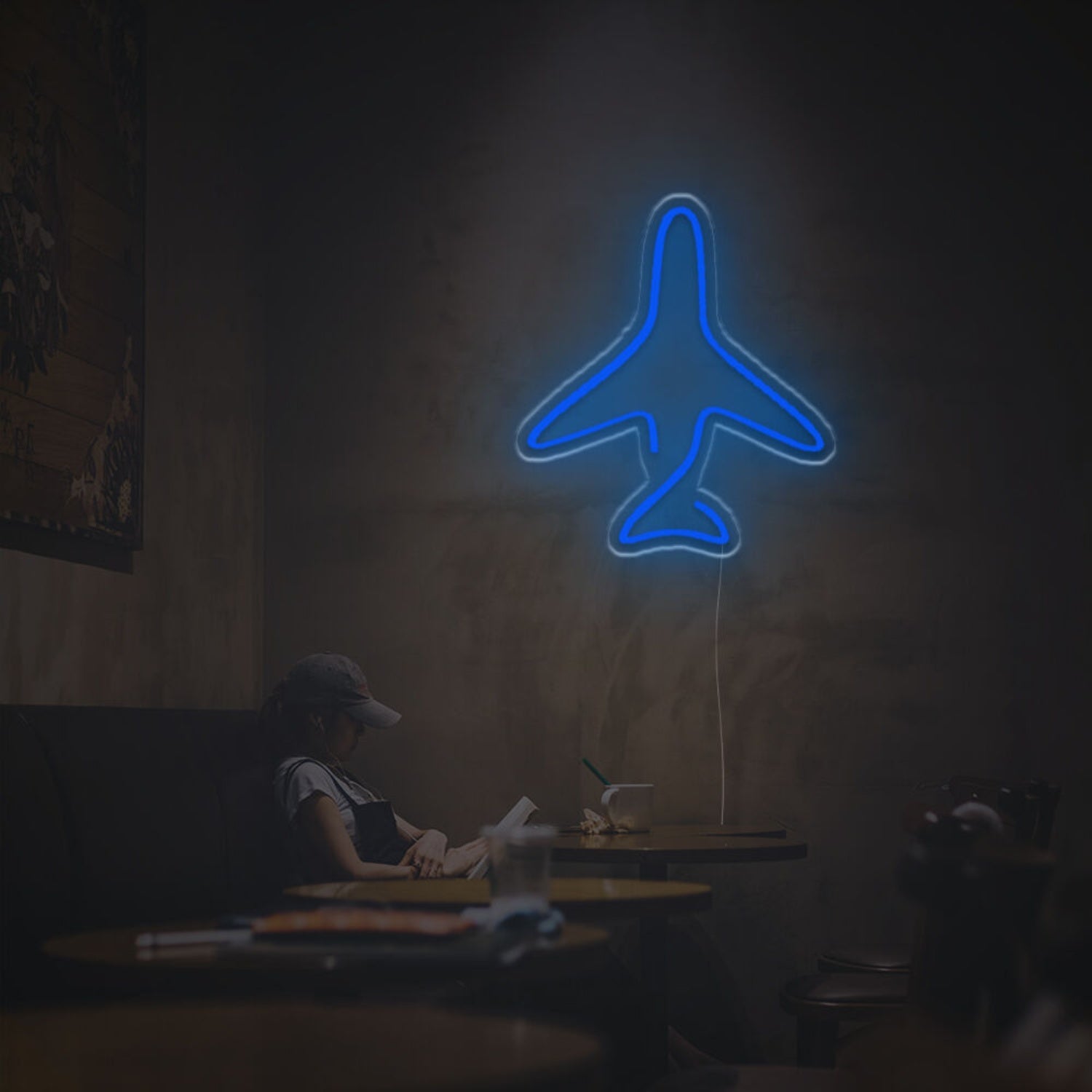 Plane Outline Led Neon Sign | Shineneon