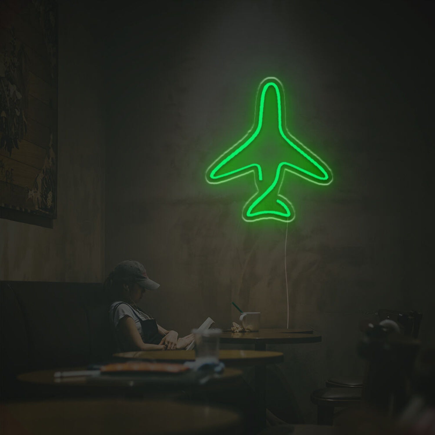 Plane Outline Led Neon Sign | Shineneon