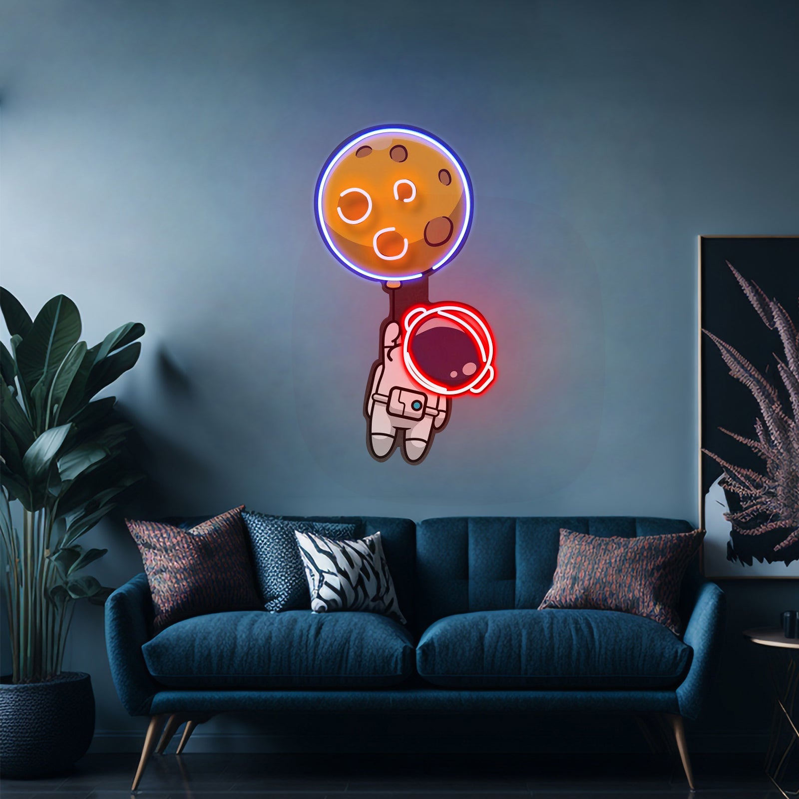Planet Balloon Custom Led Signs Artwork For Sale - Shineneon