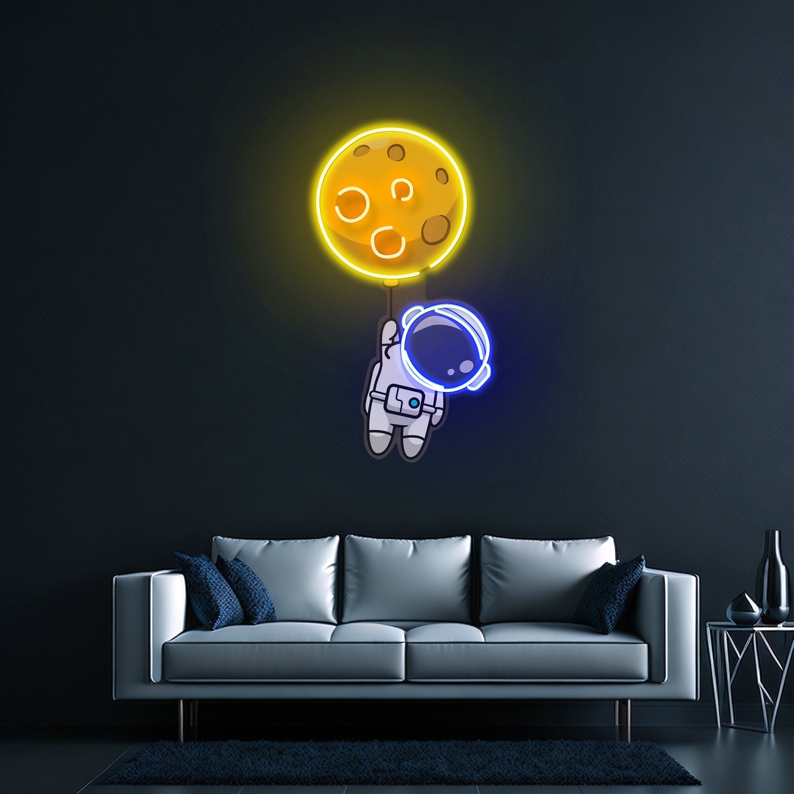 Planet Balloon Custom Led Signs Artwork For Sale - Shineneon