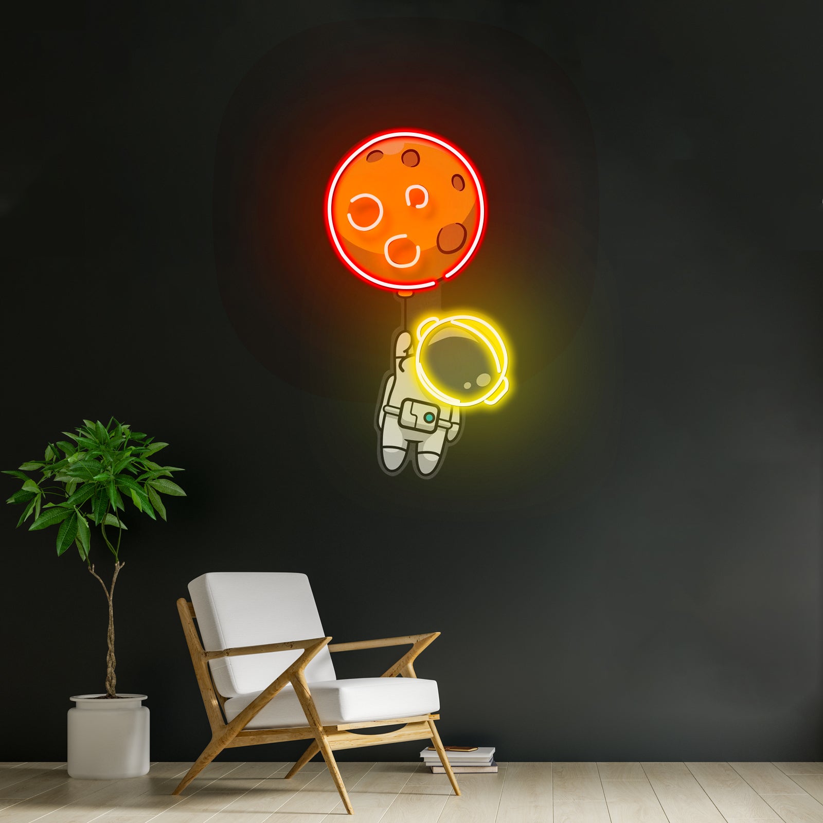 Planet Neon Sign For Kids Room Led Signs