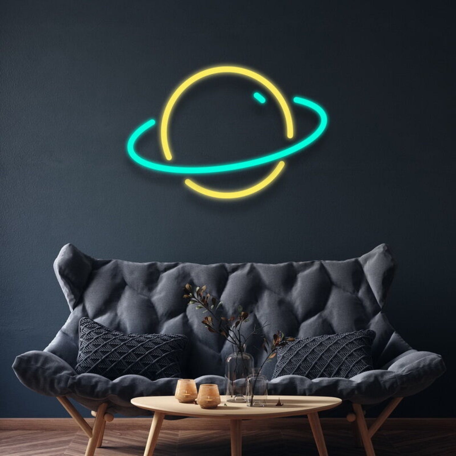 Planet Led Neon Sign For Space Themes | Shineneon