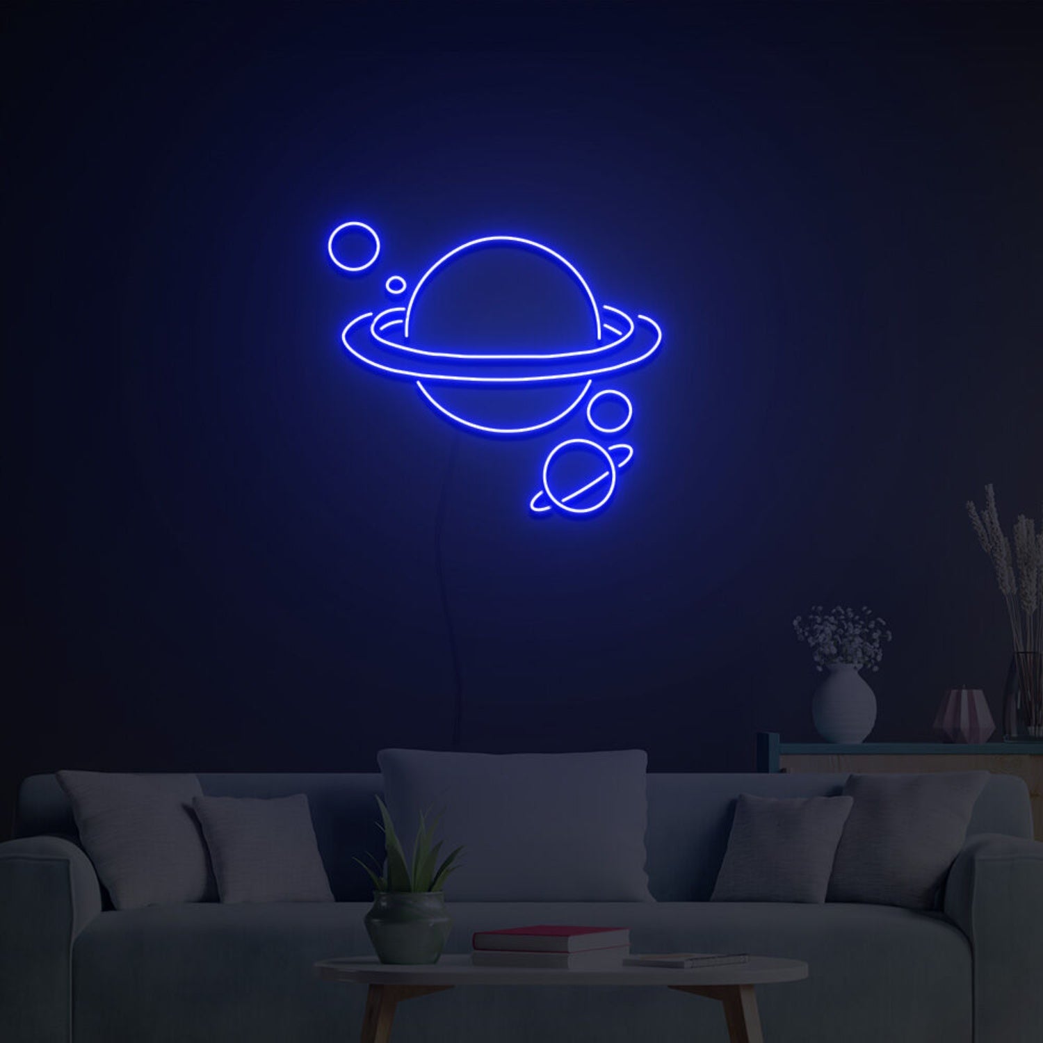 Planets Led Neon Sign Neon Light Signs Custom For Home Party | Shineneon