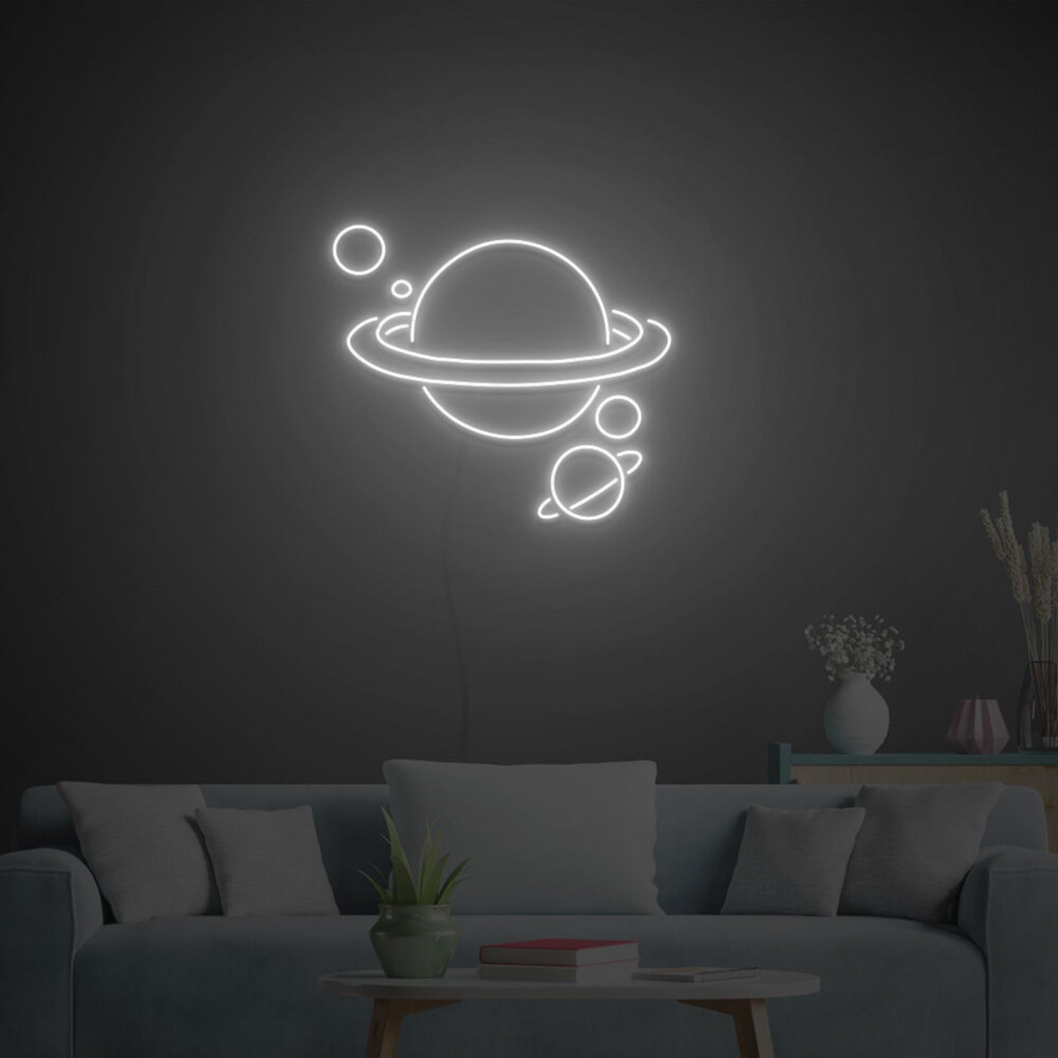 Planets Led Neon Sign Neon Light Signs Custom For Home Party | Shineneon
