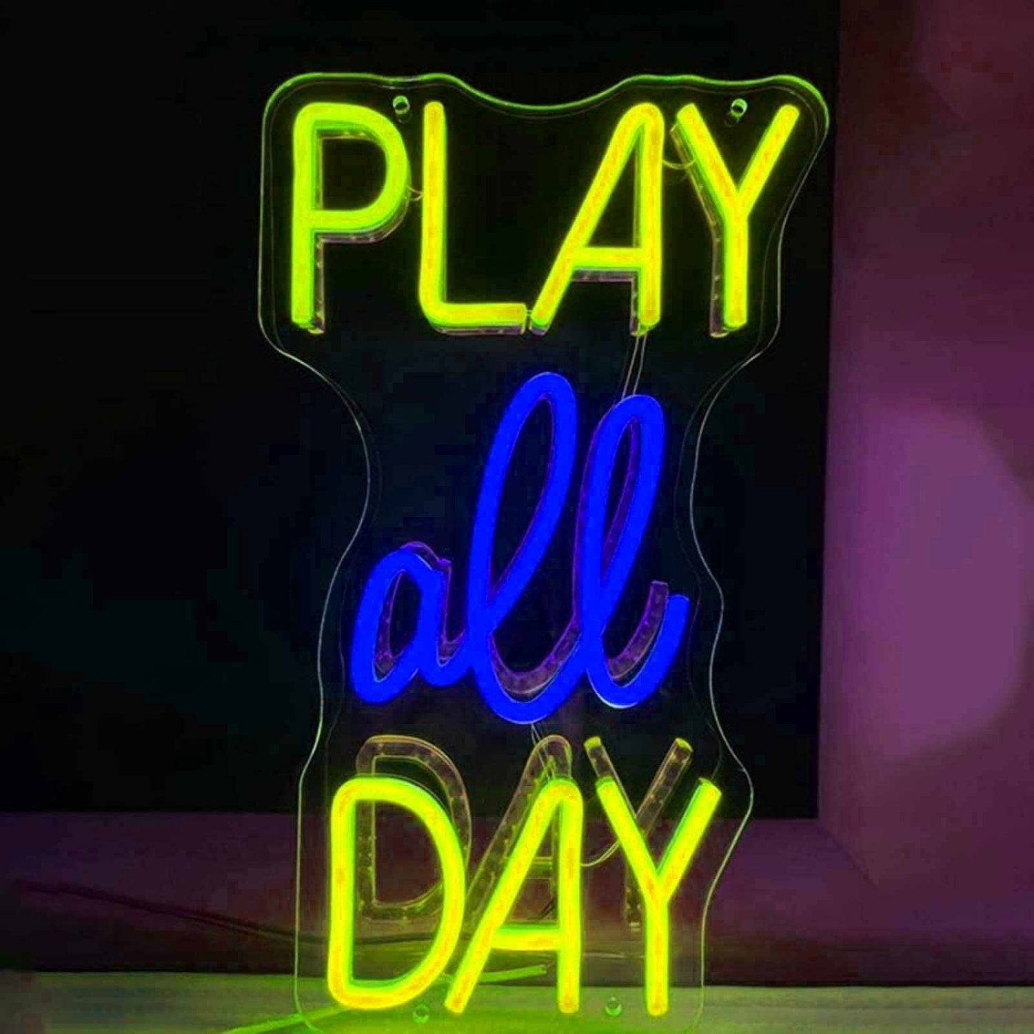Play All Day Game Led Neon Sign | Shineneon