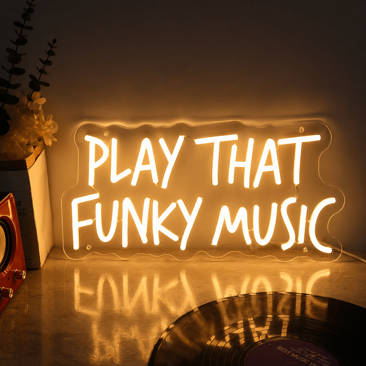 Play That Funky Music LED Neon Sign - Shineneon