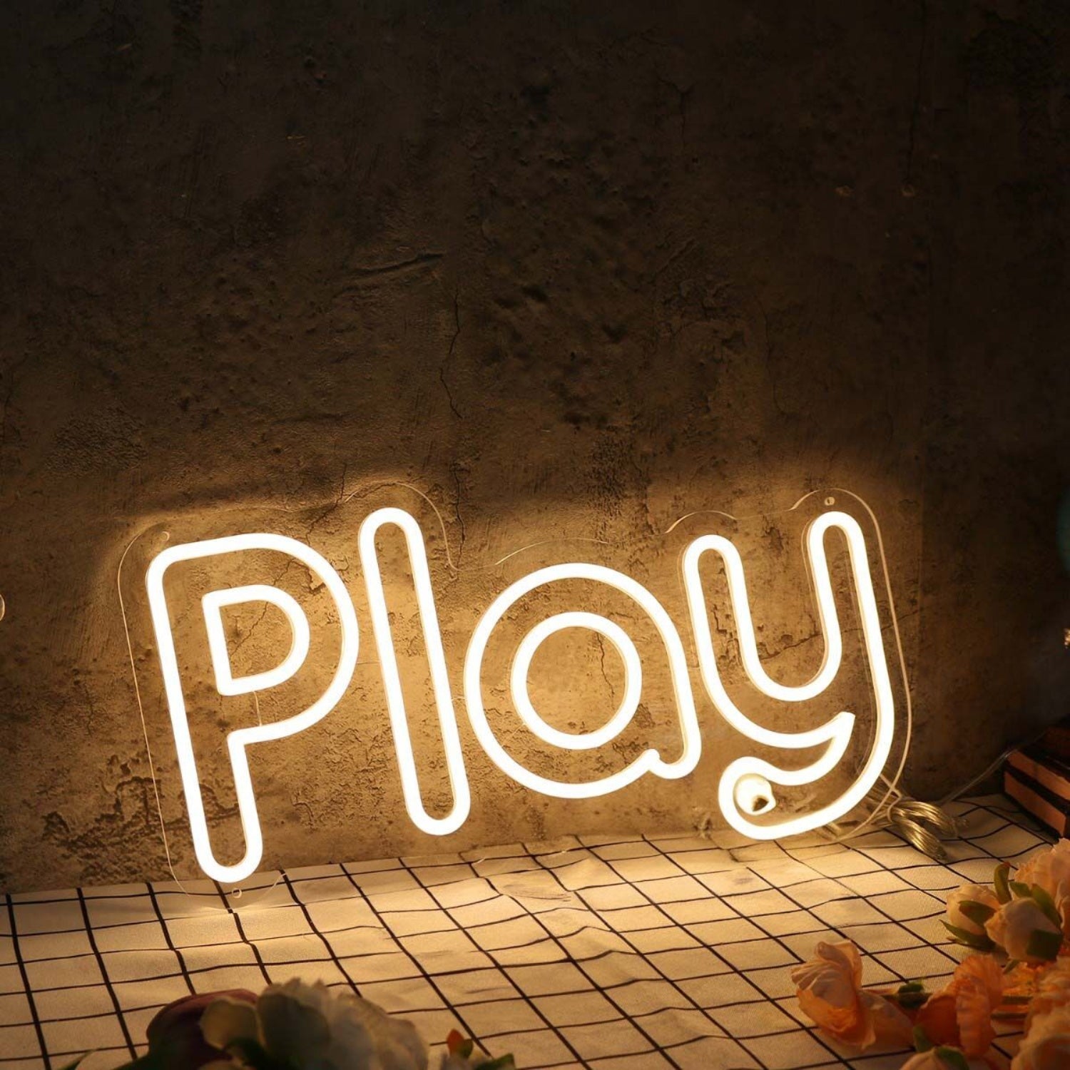 Play Yellow Led Neon Sign - Shineneon
