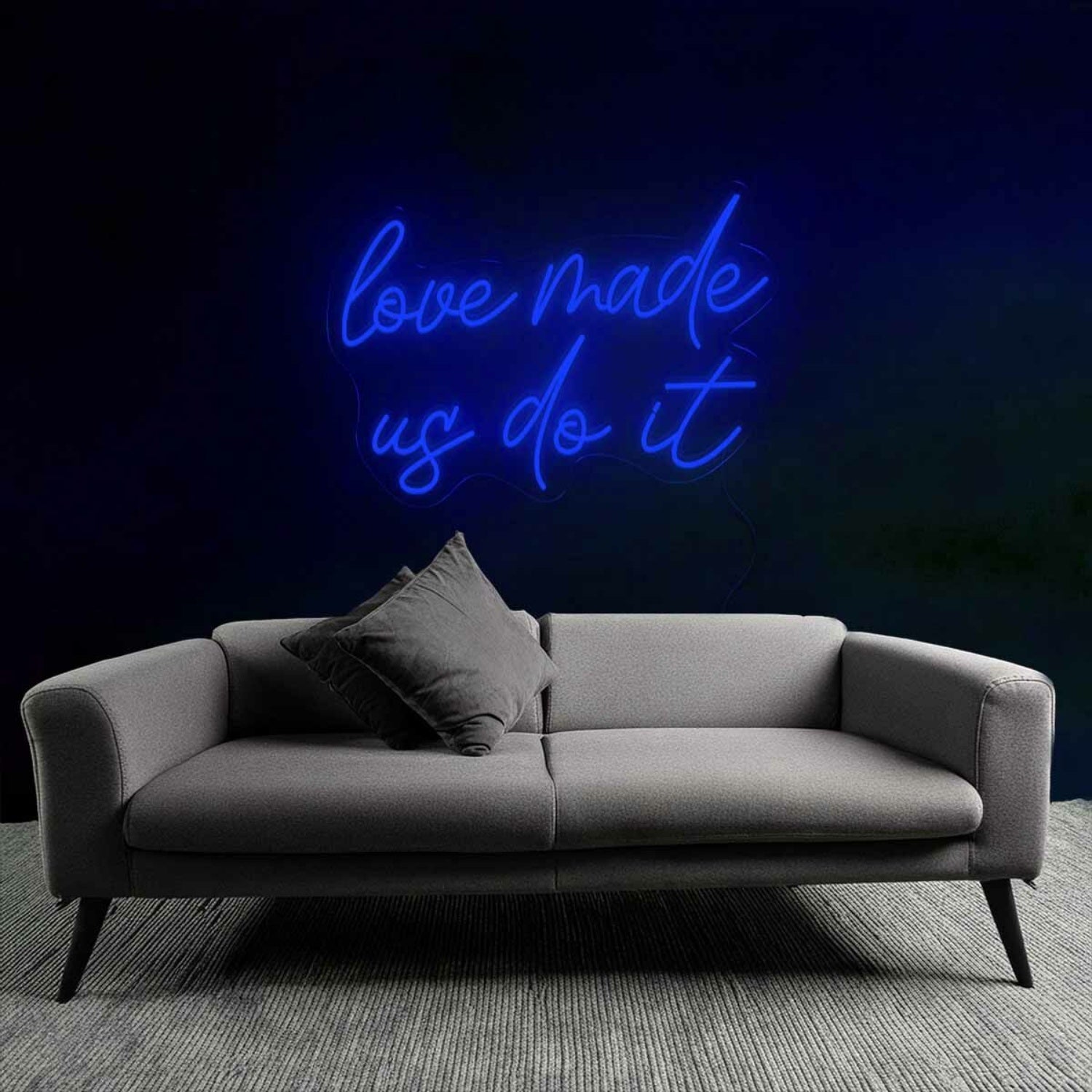 Playful Love Made Us Do It Neon Sign | Shineneon