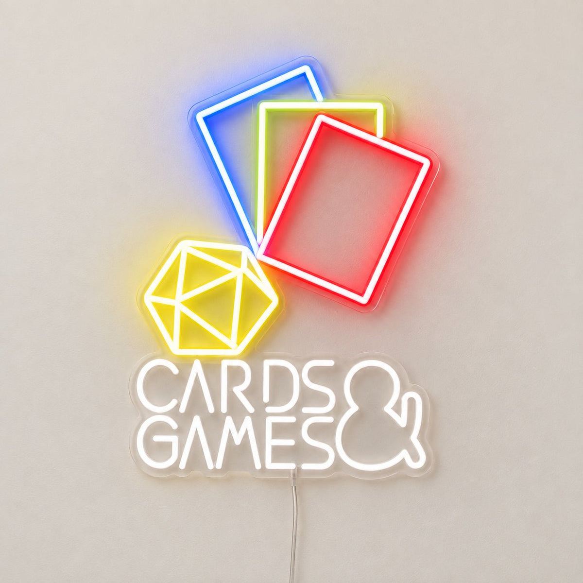 Playing Cards LED Neon Sign - Shineneon