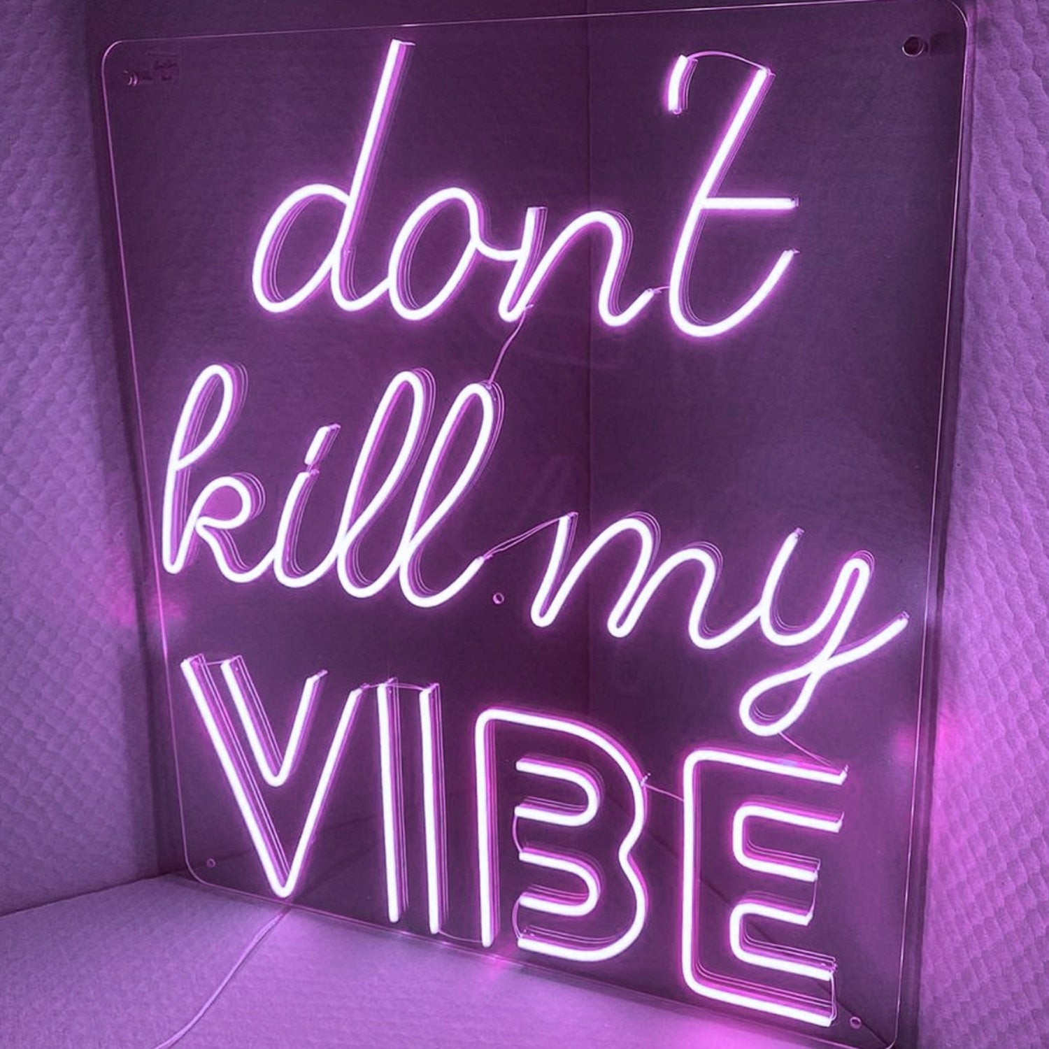 Please Dont Kill My Vibe Neon Sign | Shineneon