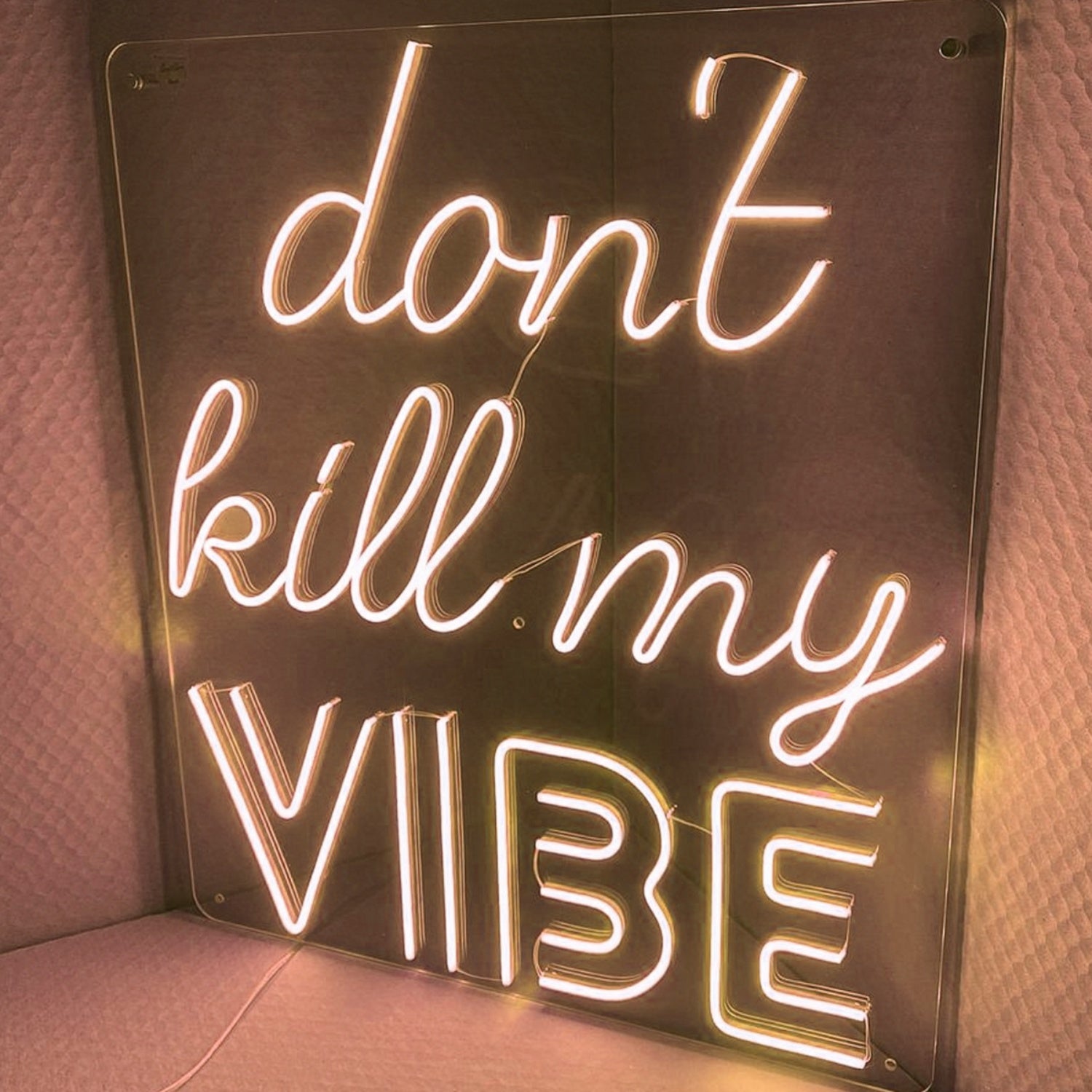 Please Dont Kill My Vibe Neon Sign | Shineneon