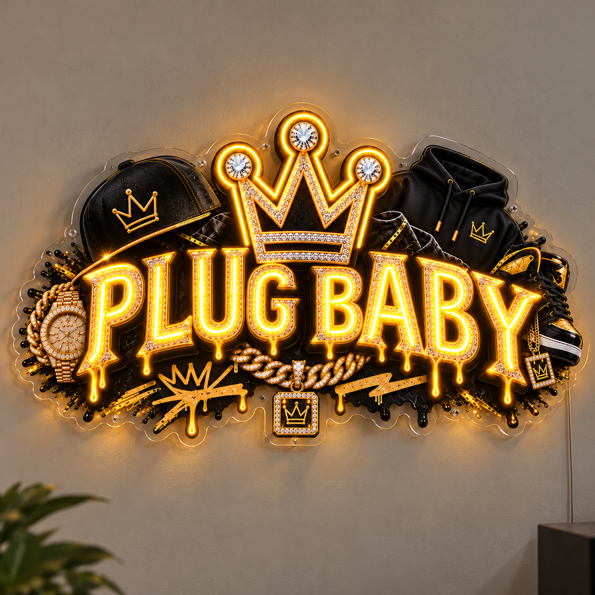 PLUGBABY Custom LED Neon Sign