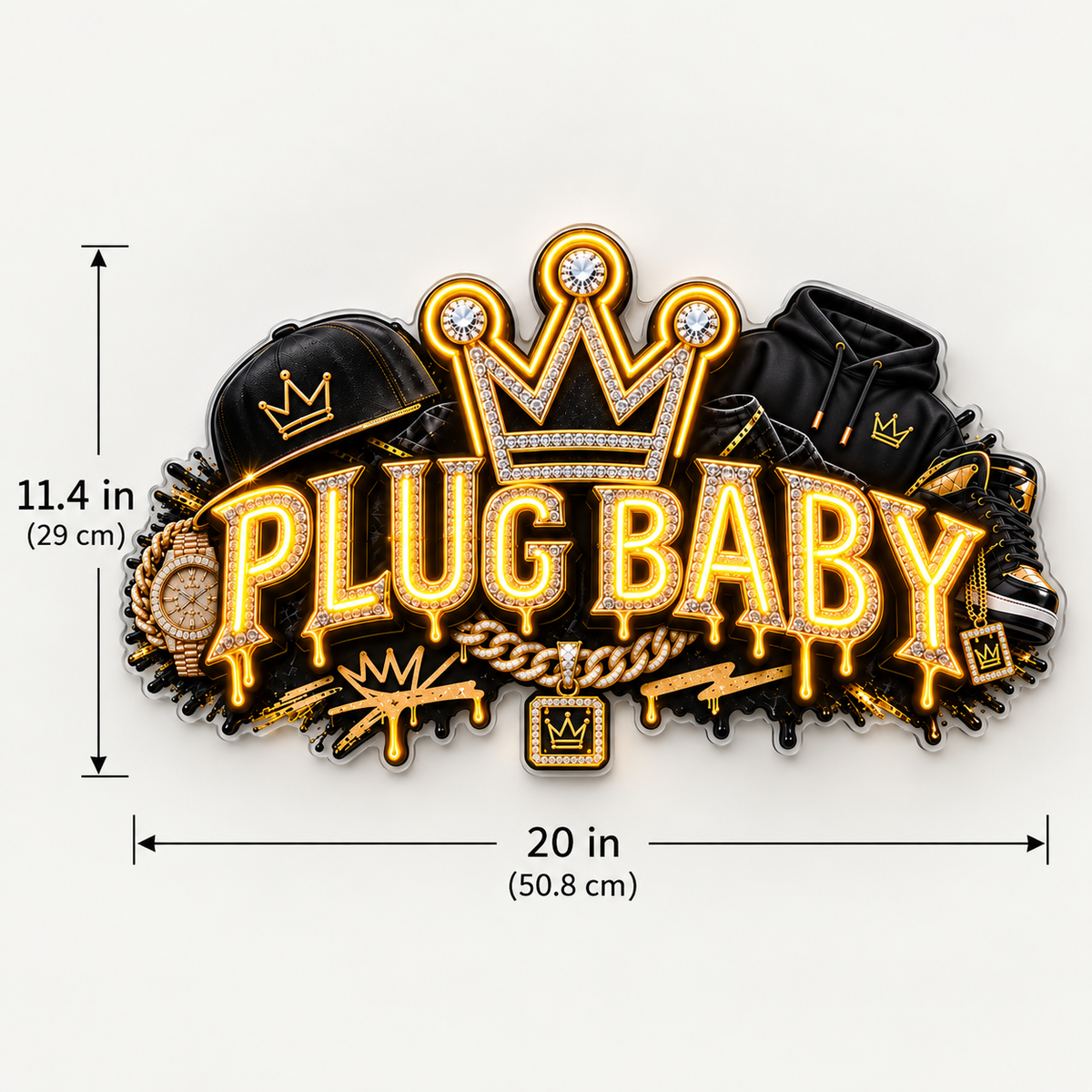 PLUGBABY Custom LED Neon Sign