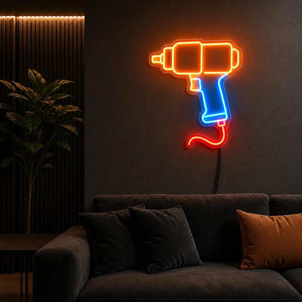 Pneumatic Impact Wrench LED Neon Sign high-converting product image