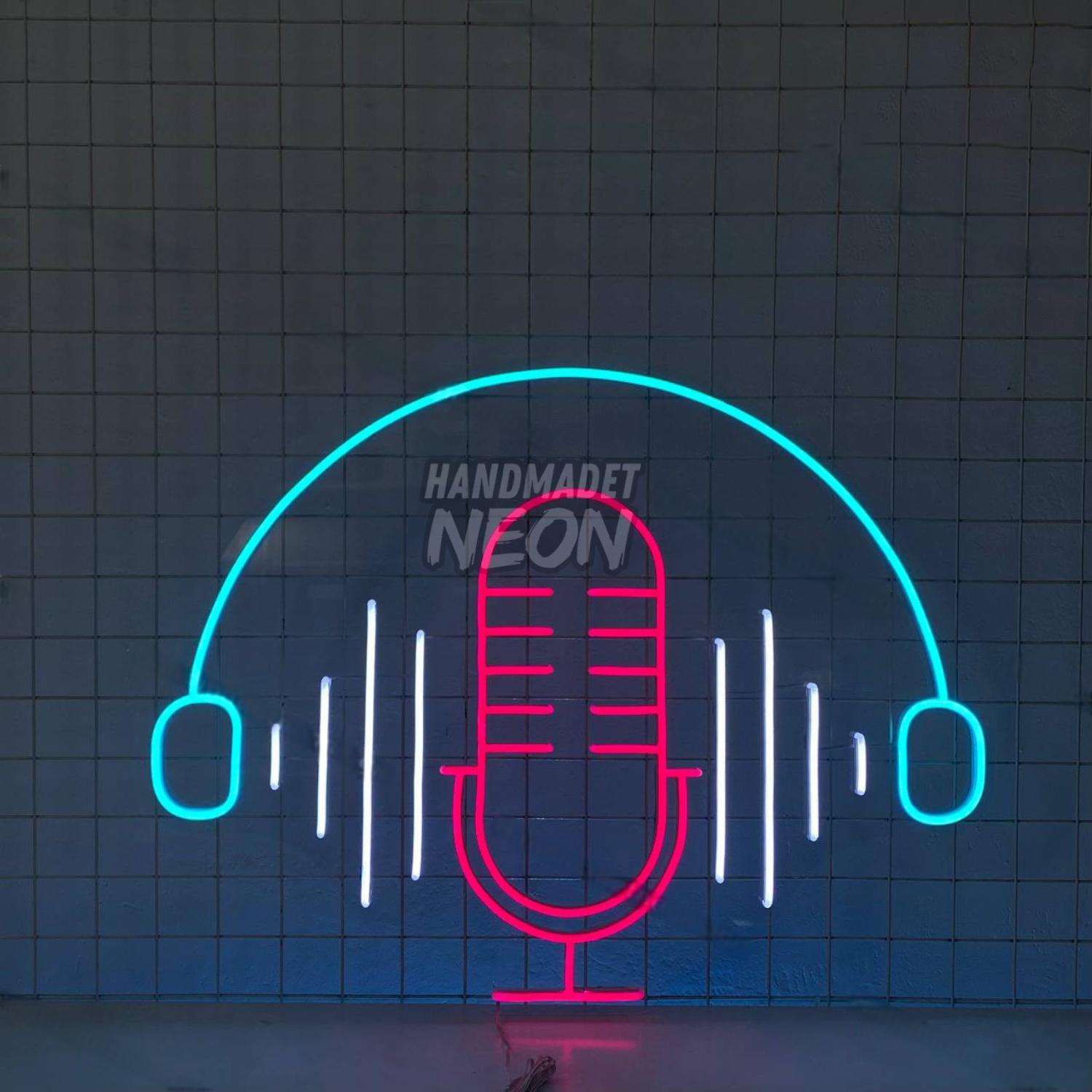 Podcast Led Sign Music Neon Decor | Shineneon