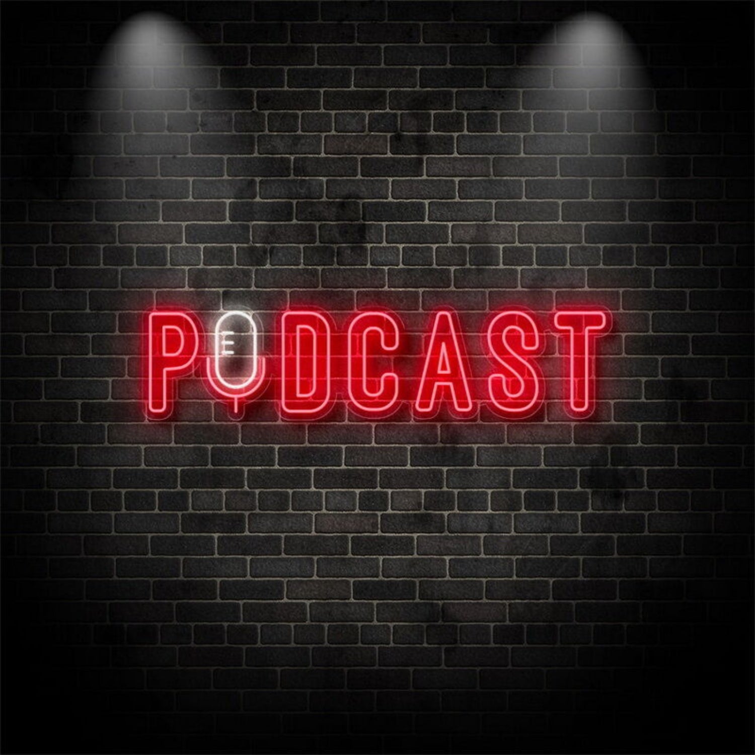 Podcast With Retro Mic Led Neon Sign | Shineneon