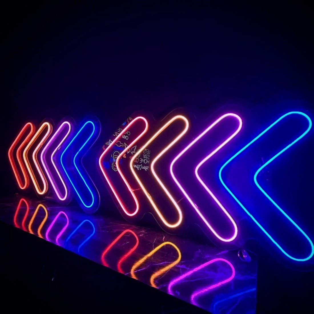 Pointing Direction Arrow Led Sign Business Neon Sign - Shineneon