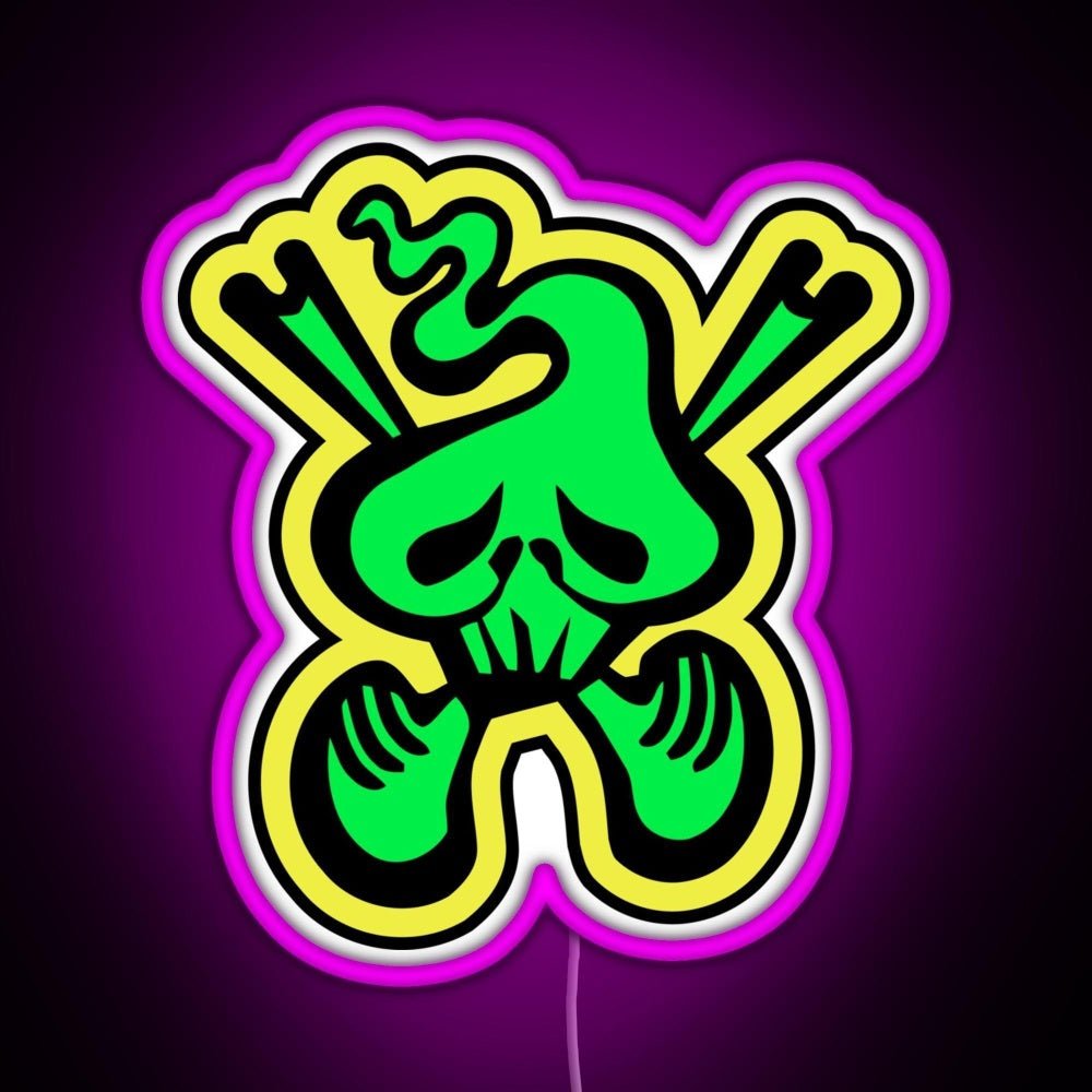 Poison Jam Jet Set Radio Rgb Led Neon Sign Pop Wall Art - Shineneon