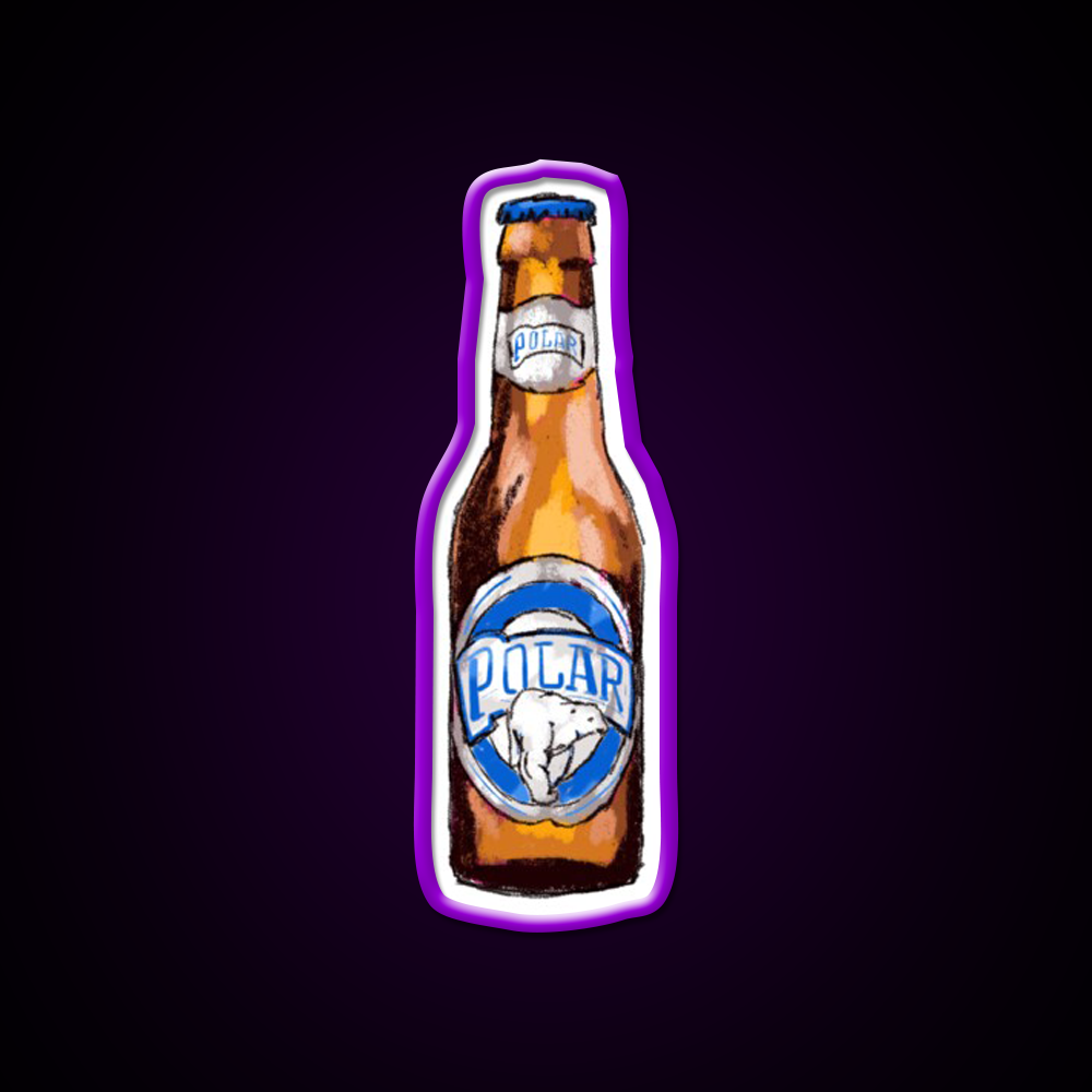 Polar Beer Venezuelan Beer Venezuela Beer Bar Decor Led Neon Sign Rgb Color - LED neon sign view 9