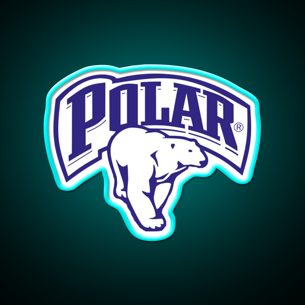 Polar Companies Beer Bar Decor Led Neon Sign Wall Art Rgb Color - Size and dimension reference