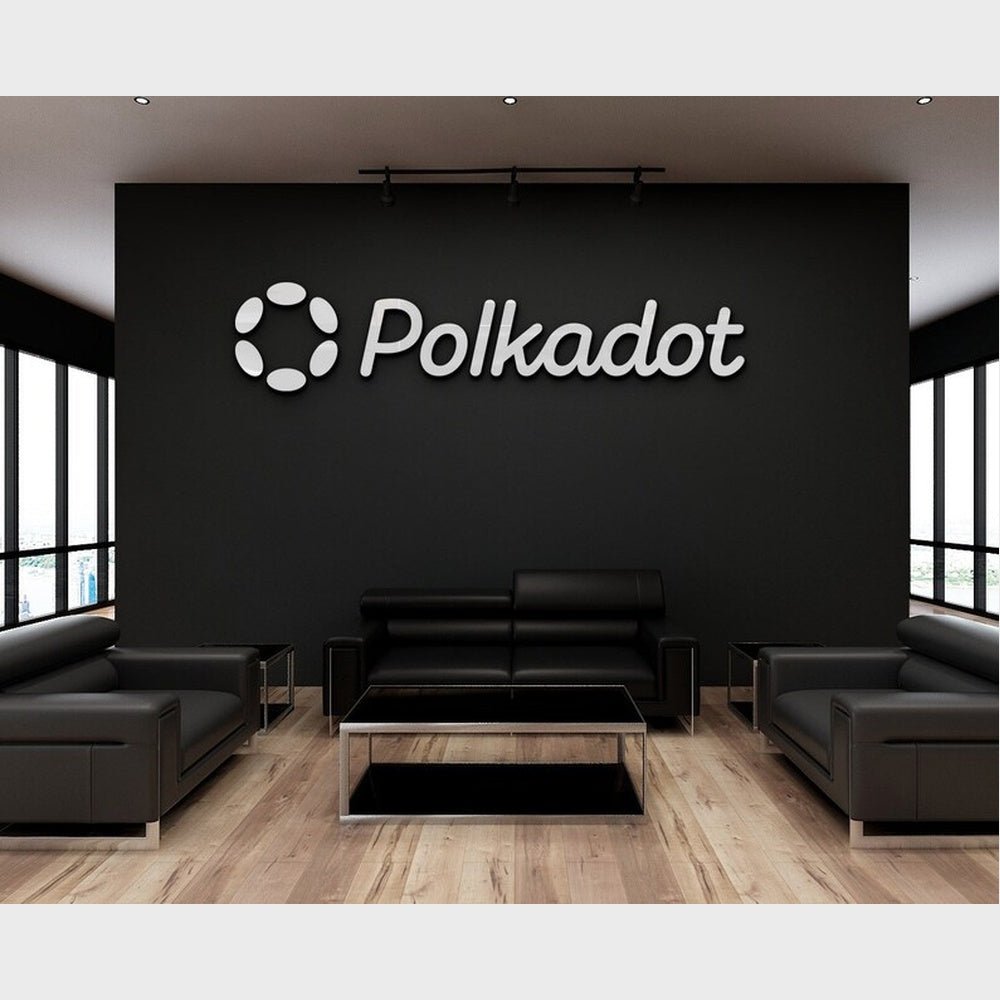 Polkadot Logo 3D Backlit Channel Letters Led Light Sign - Shineneon