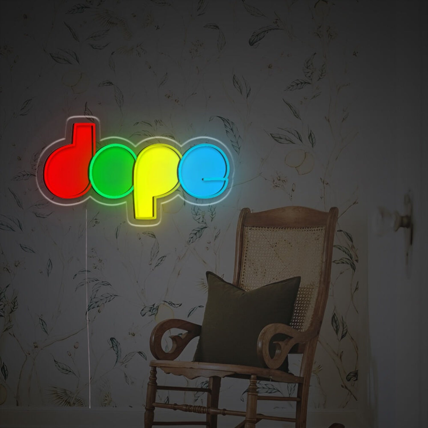 Polychromatic Dope Led Neon Acrylic Artwork | Shineneon