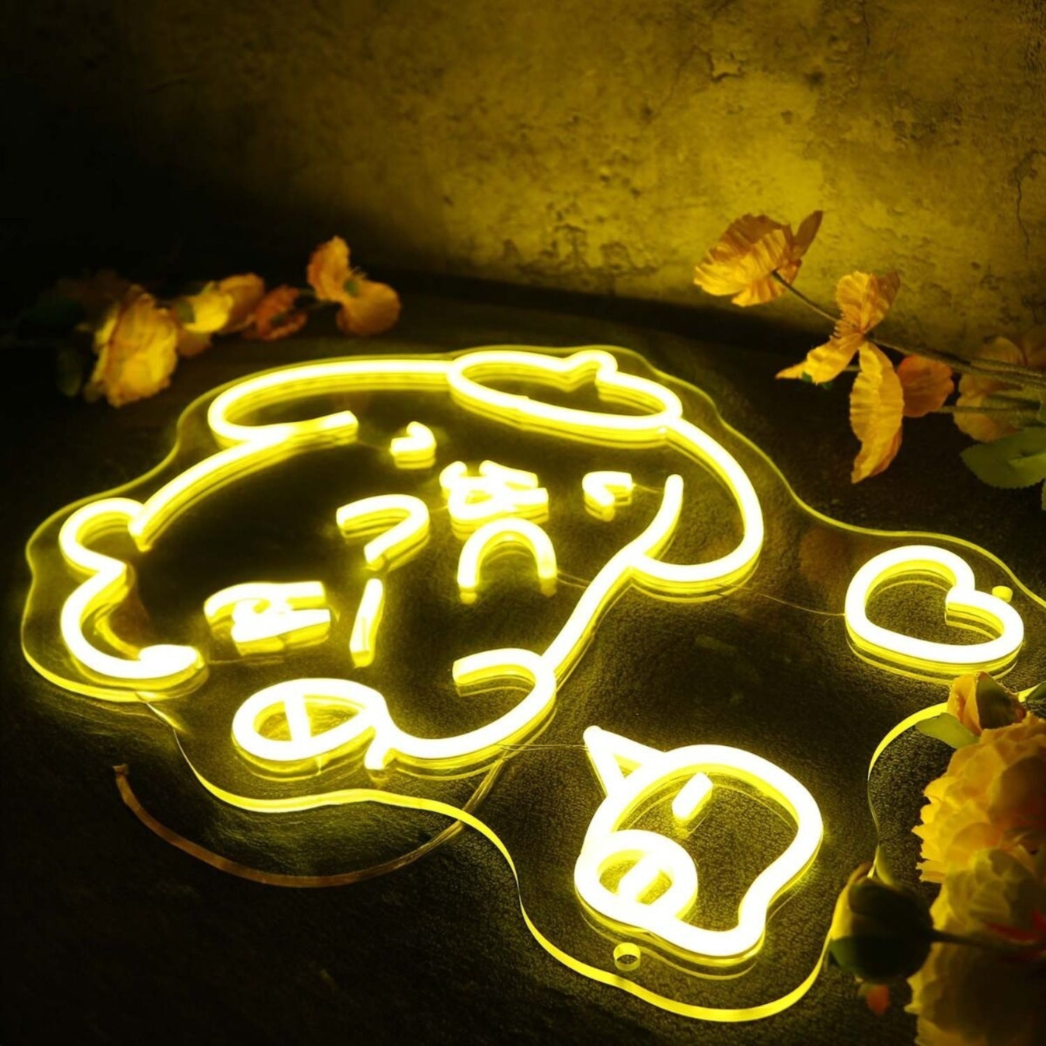 Pom Pom Purin Yellow Led Neon Sign - Shineneon