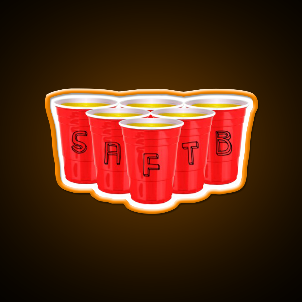 Pong With The Boys Beer Bar Decor Led Neon Sign Rgb Color