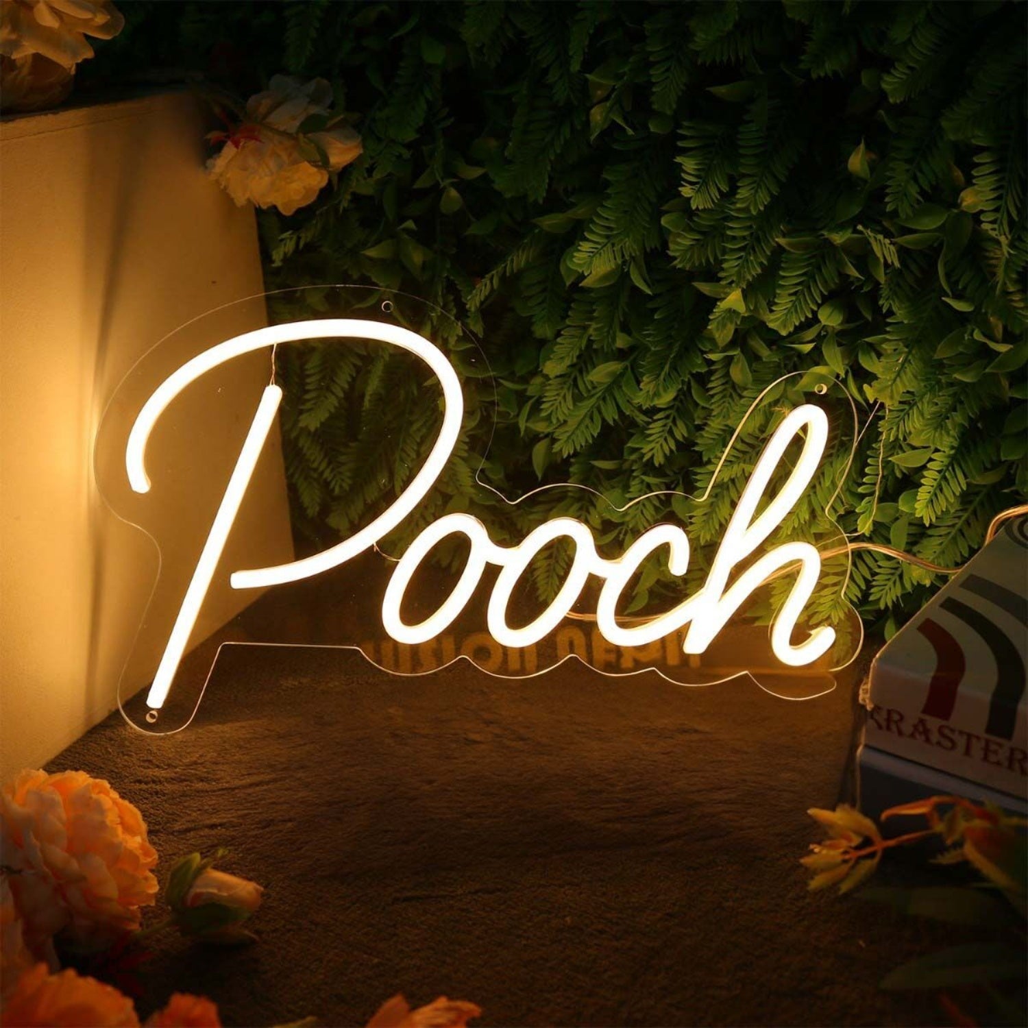 Pooch Yellow Led Neon Sign - Shineneon