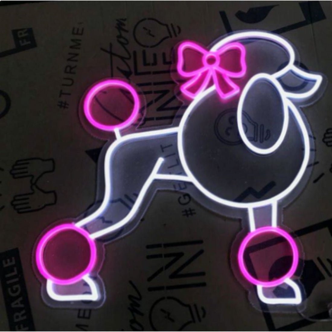 Poodle Led Sign Business Neon Signs - Shineneon