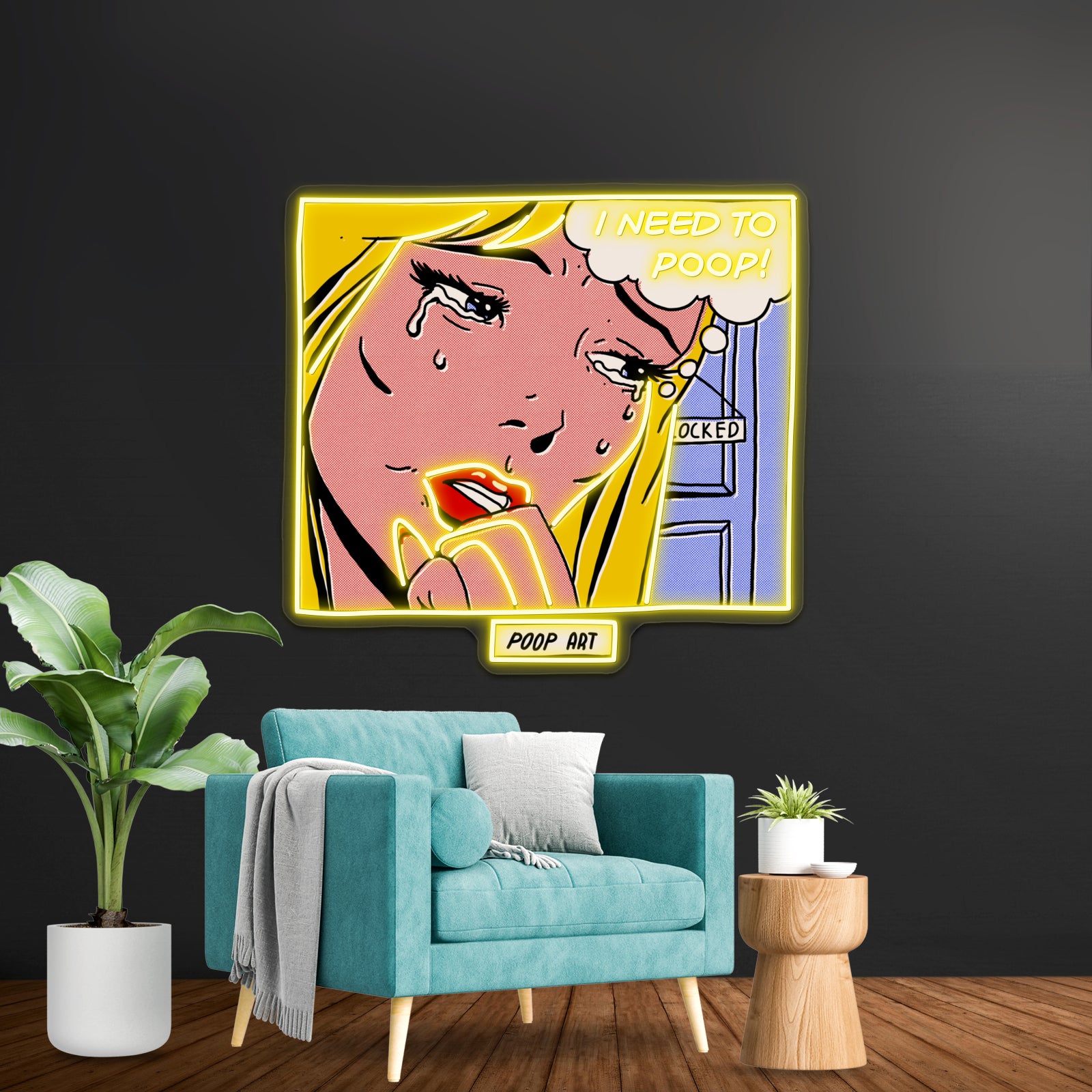 Poop Art Pop Artwork Led Neon Signs Custom | Shineneon