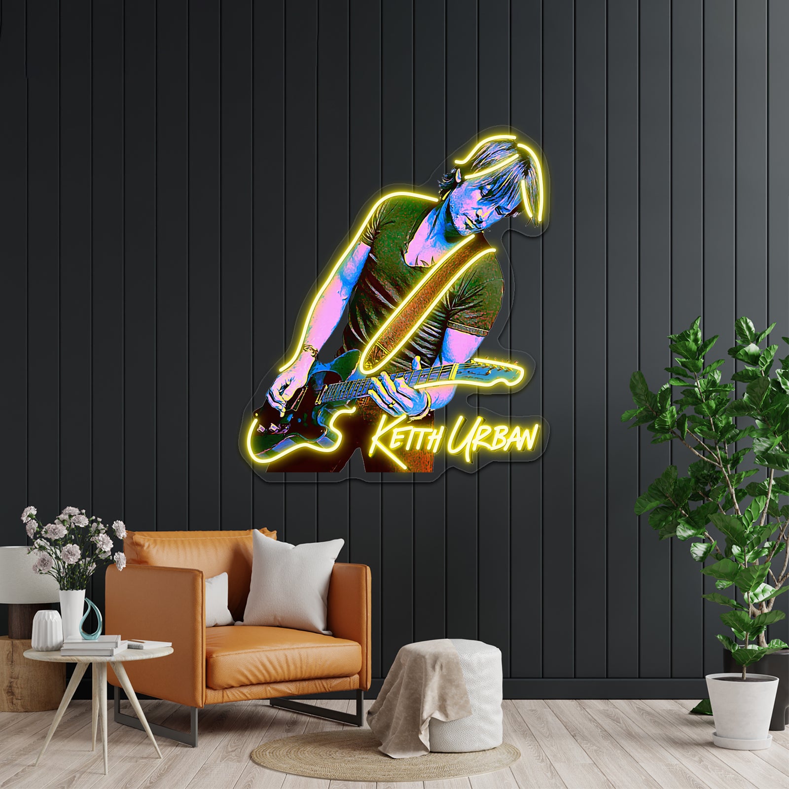 Pop Art Style Keith Hot Design Artwork Led Neon Signs Custom | Shineneon