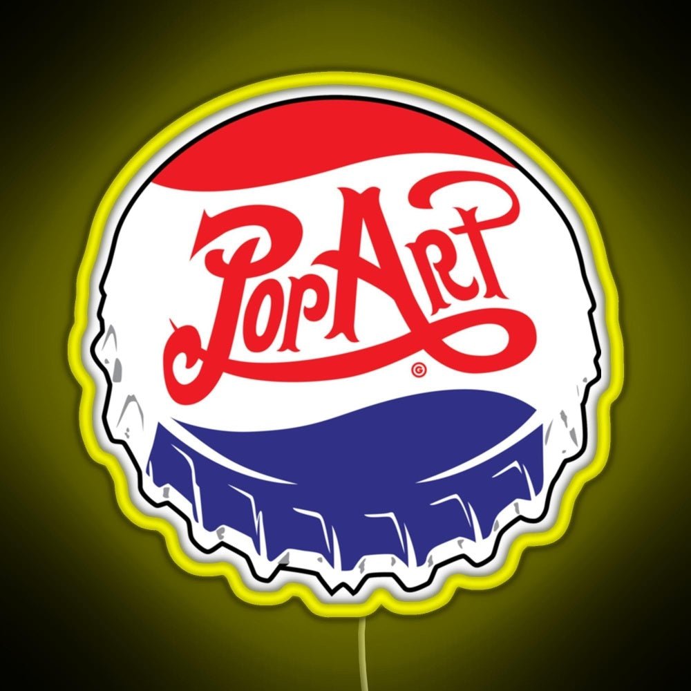 Pop Art Tank Top Rgb Neon Sign - Shineneon