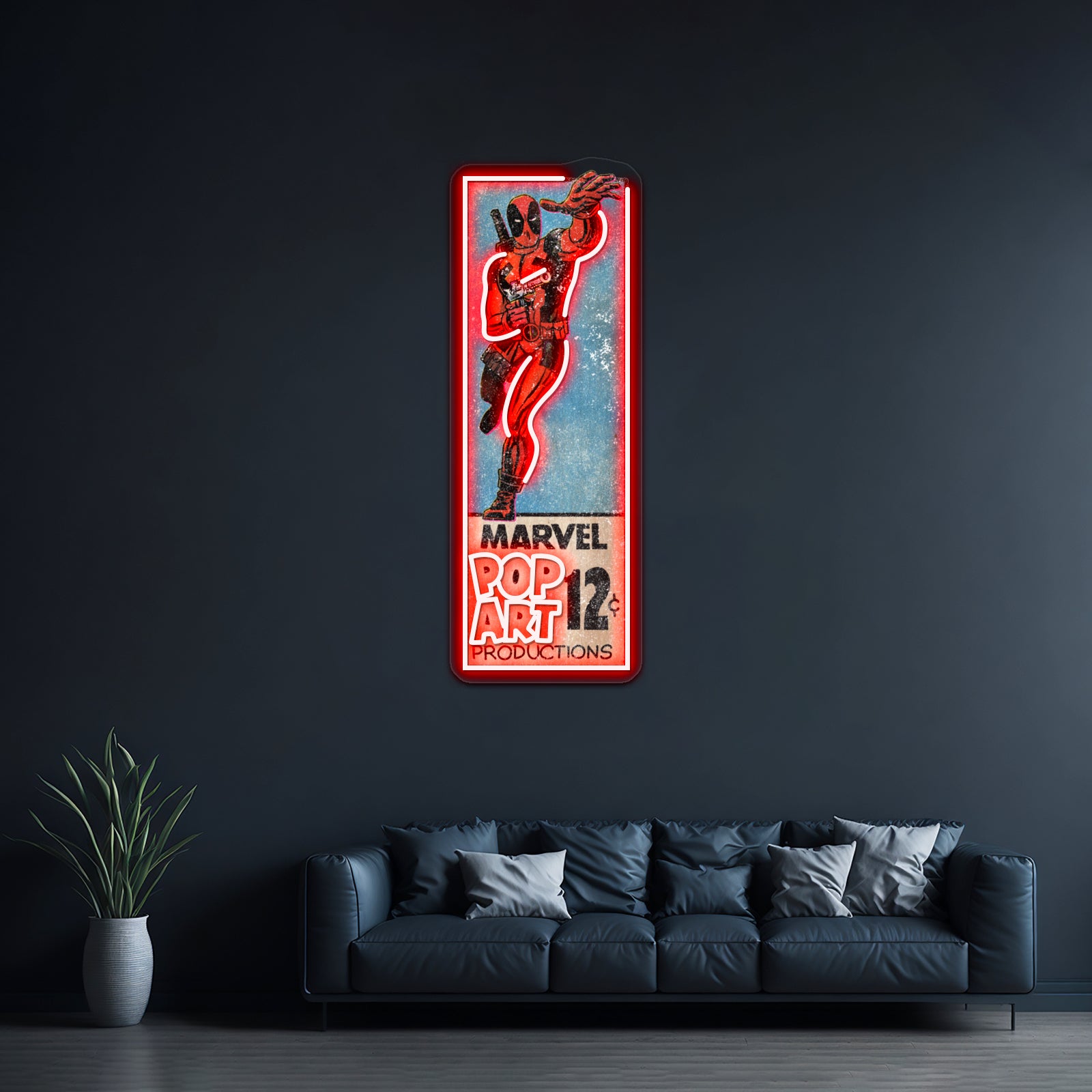 Pop Art Wade Artwork Led Neon Signs Custom | Shineneon