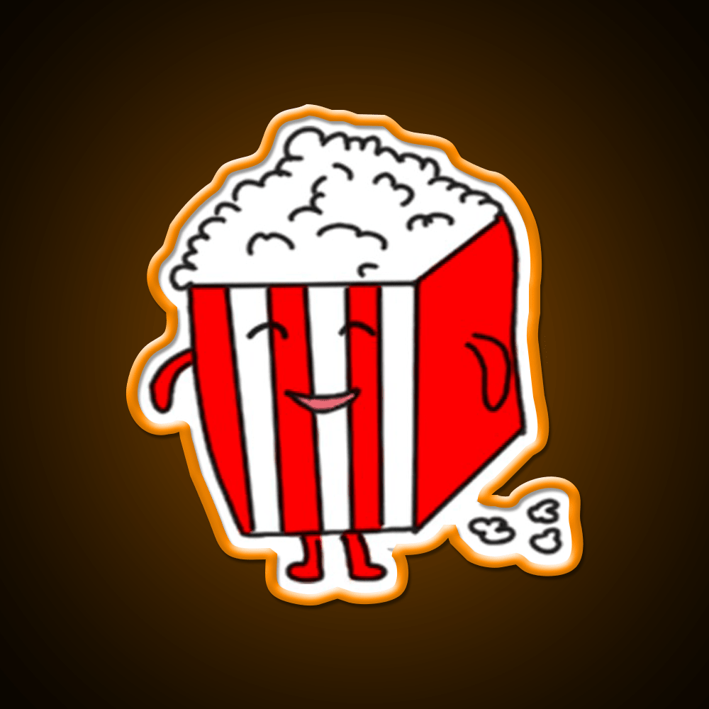 Pop Corn Snack Food Led Neon Sign Rgb Color - Shineneon
