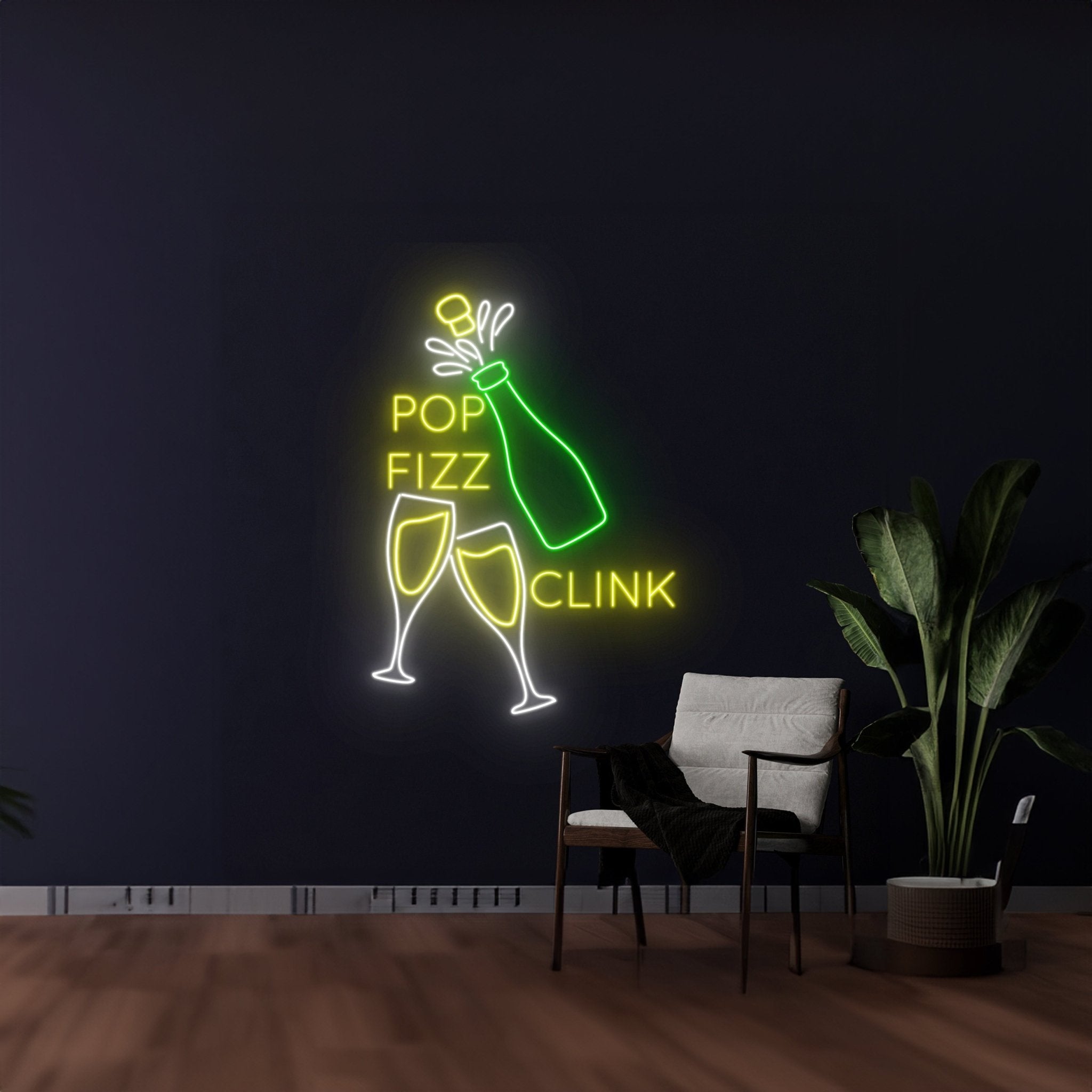Pop Fizz Clink Neon Light - Shineneon