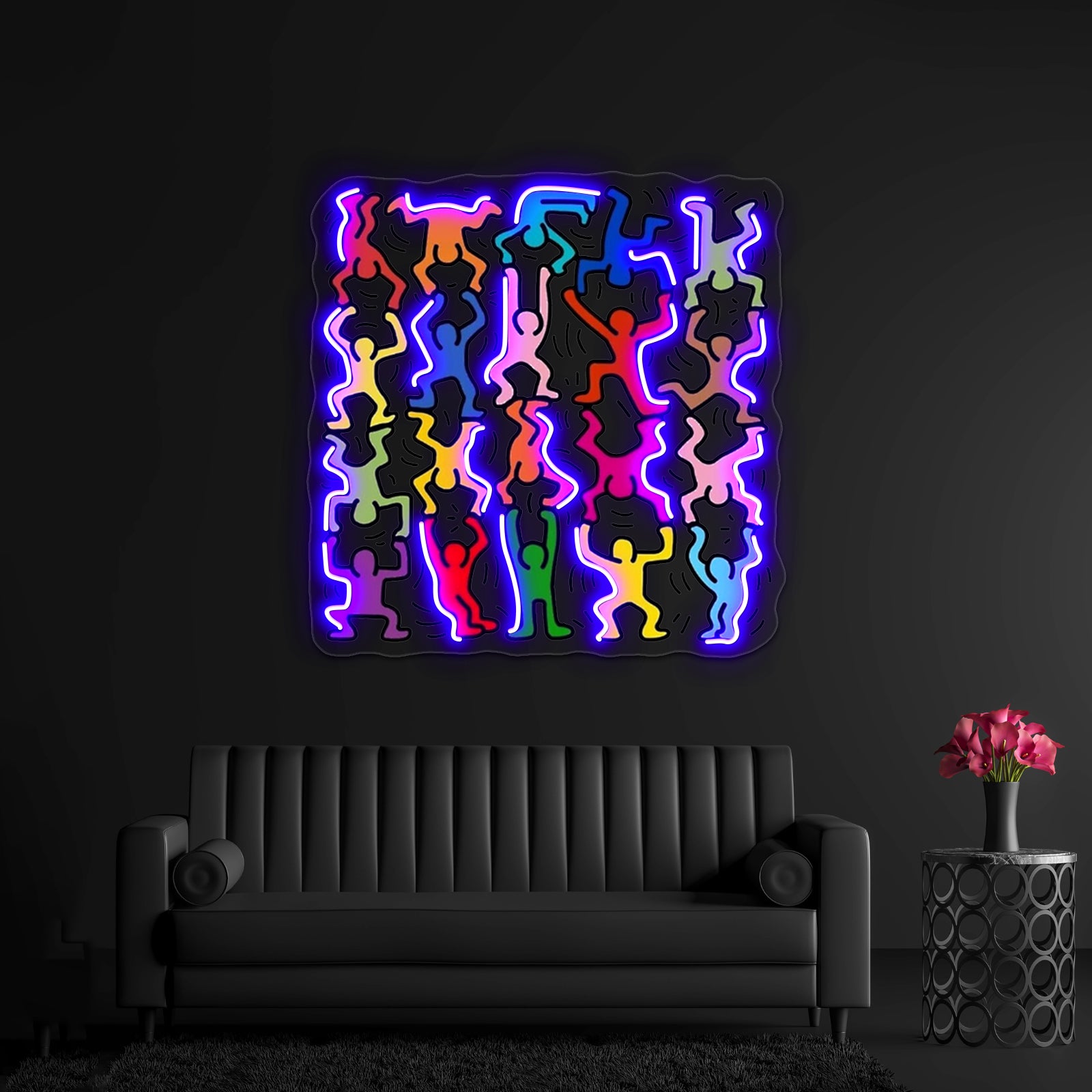 Pop Human Art Wall Artwork Neon Signs | Shineneon