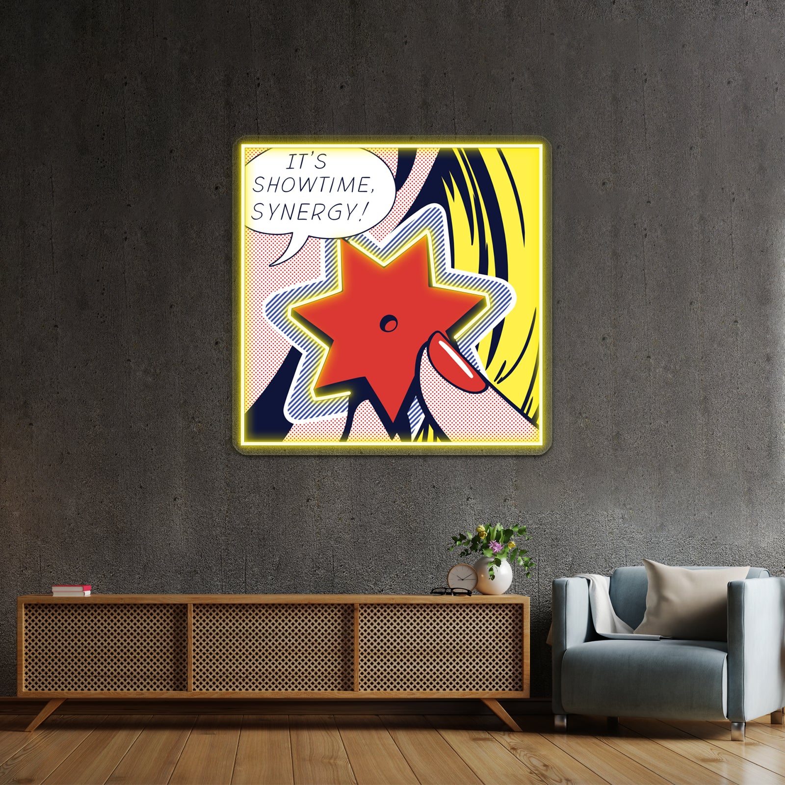 Pop Jemstar Artwork Led Neon Signs Custom | Shineneon