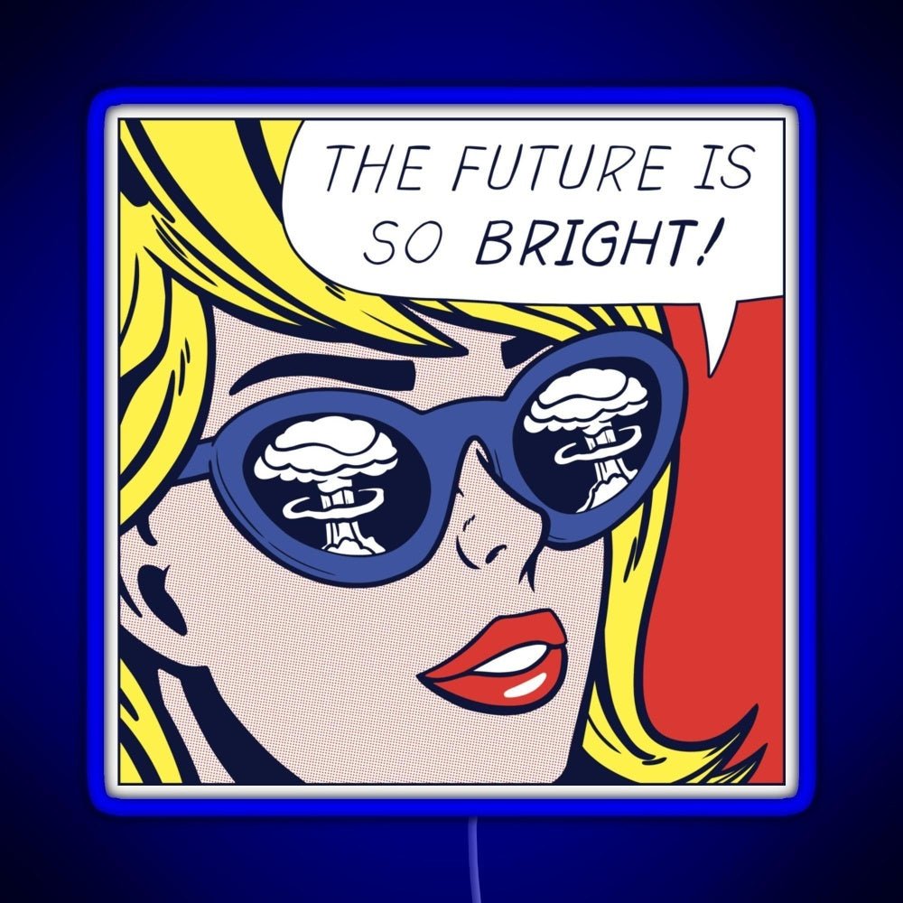 Pop Optimistic Girl Rgb Led Neon Sign Pop Wall Art - Shineneon