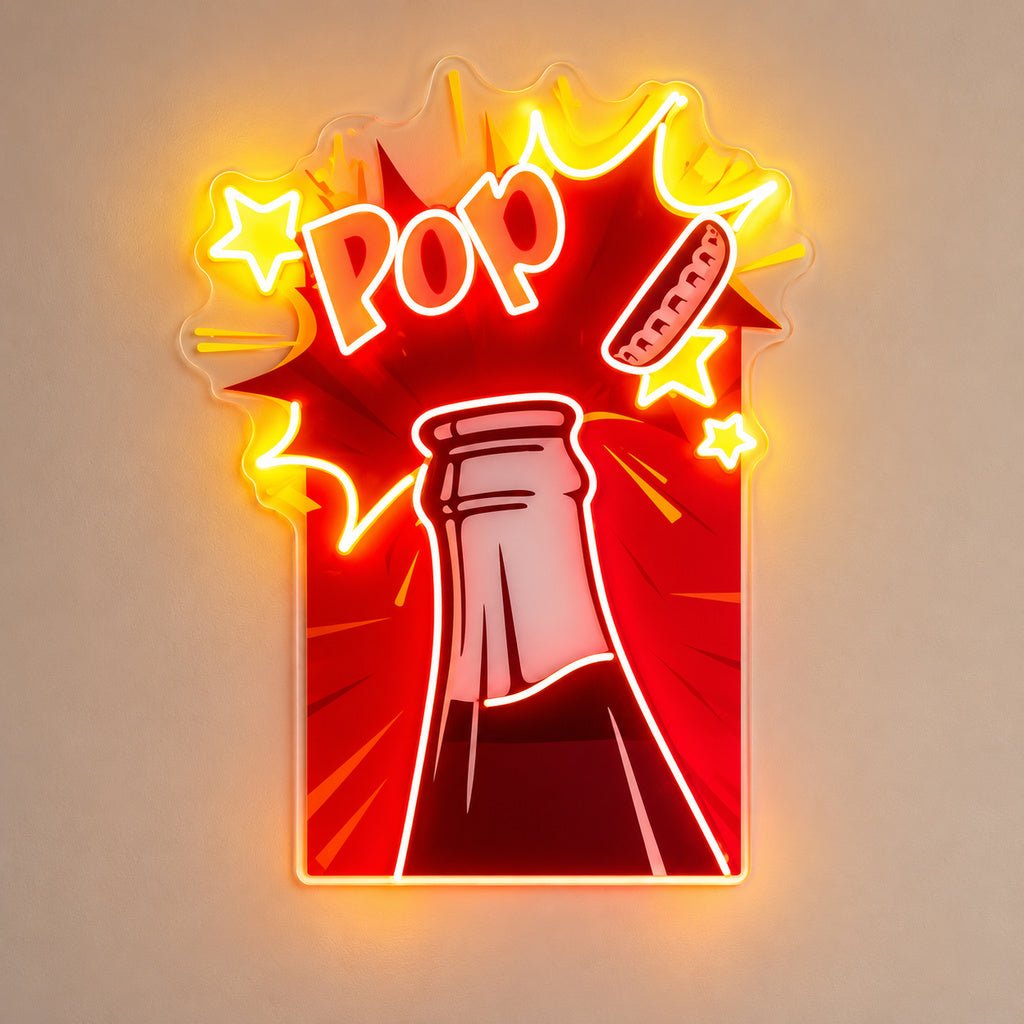 Pop Soda Bottle LED Neon Sign - Shineneon