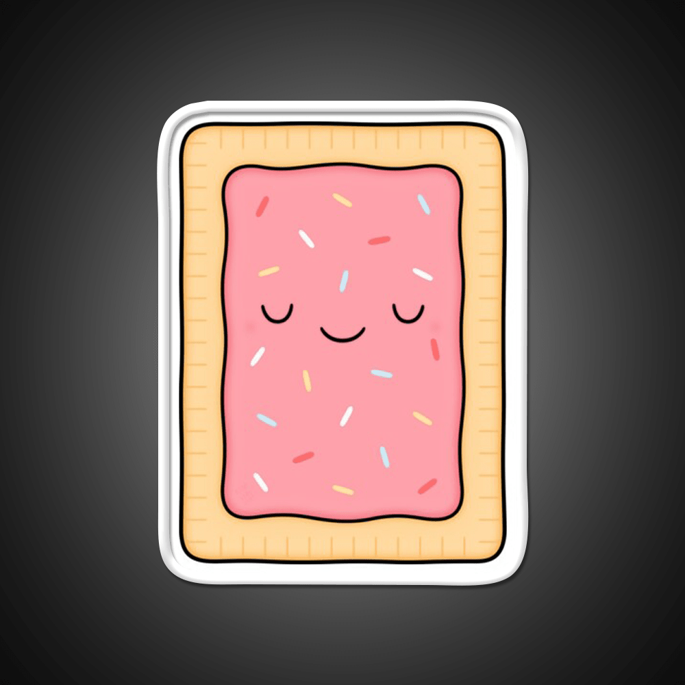 Pop Tart Snack Food Led Neon Sign For Snack Room Rgb Color - Shineneon