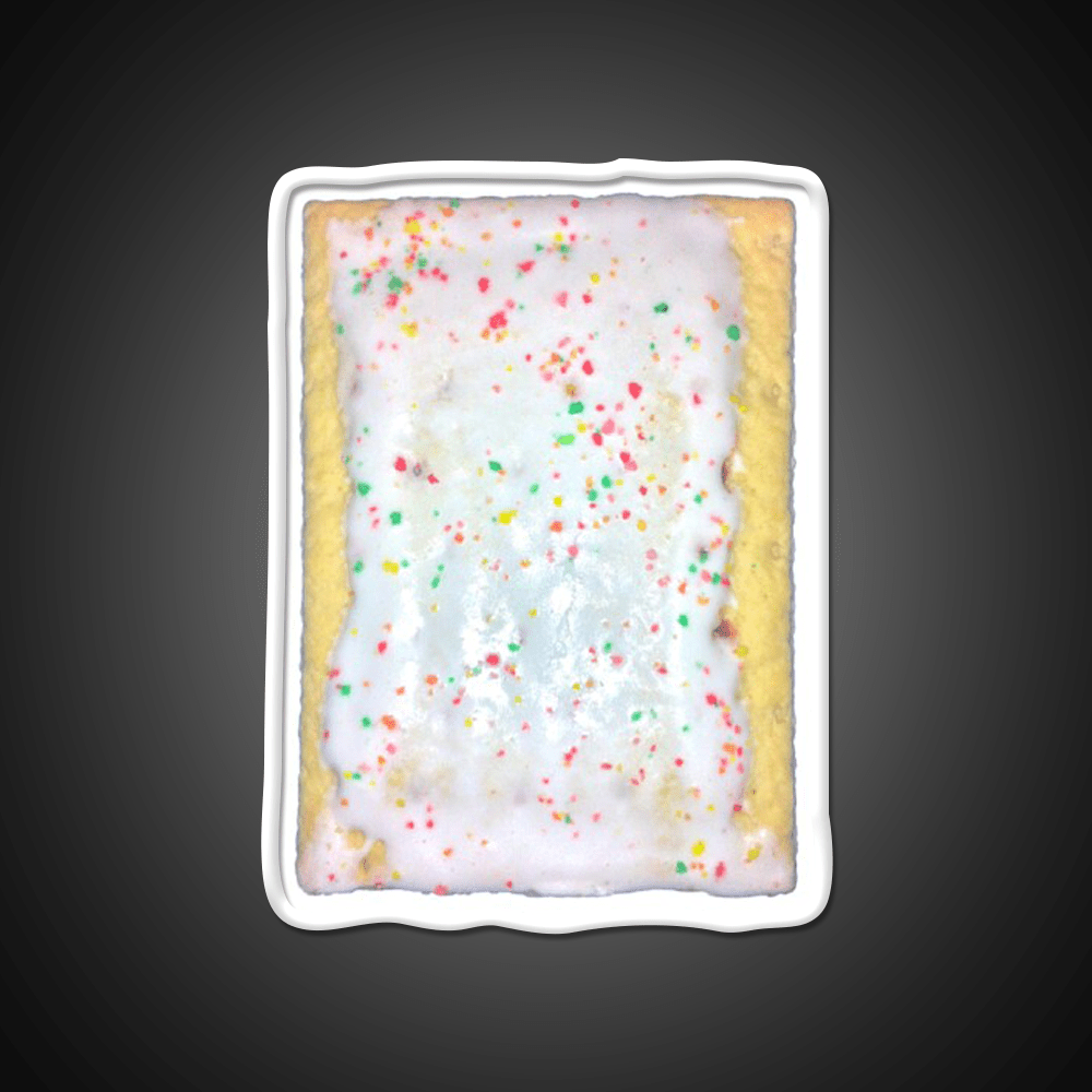 Pop Tart Snack Food Led Neon Sign Rgb Color - Shineneon