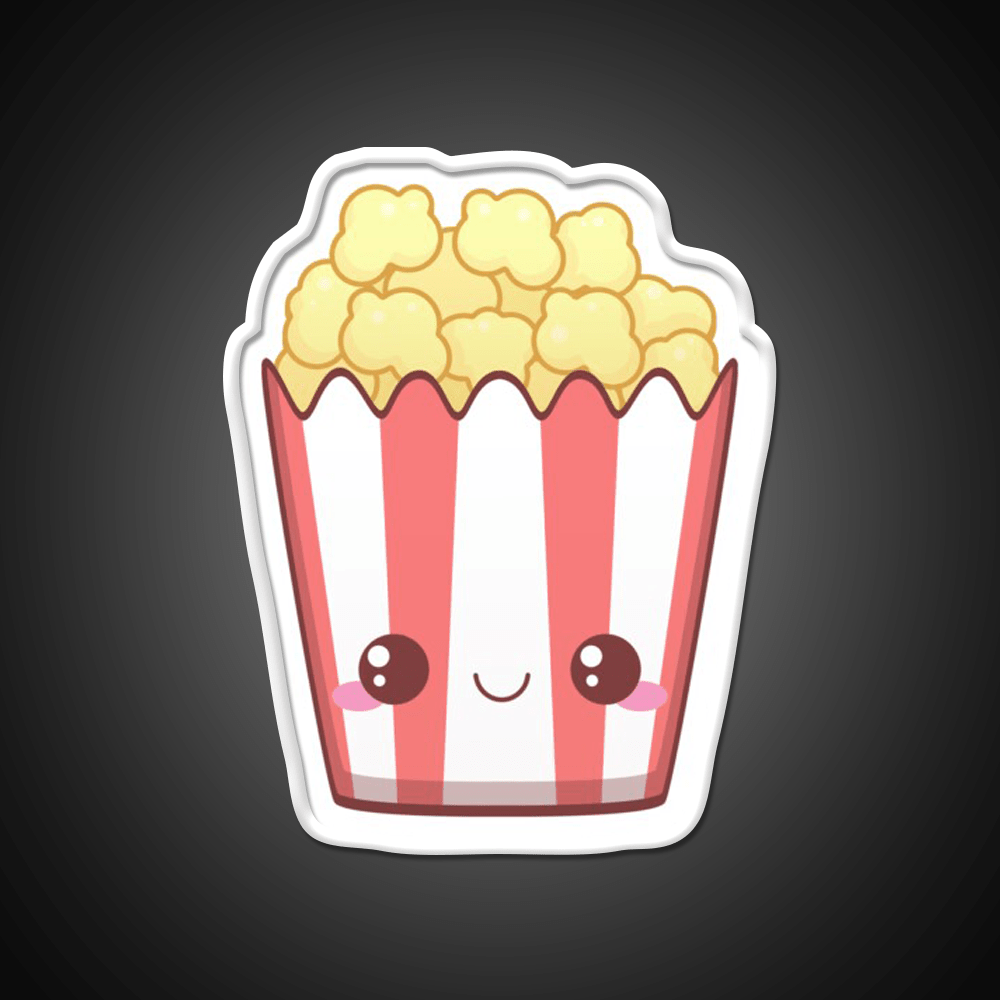 Popcorn Snack Food Led Neon Sign For Snack Room For Snack Room Rgb Color - Shineneon