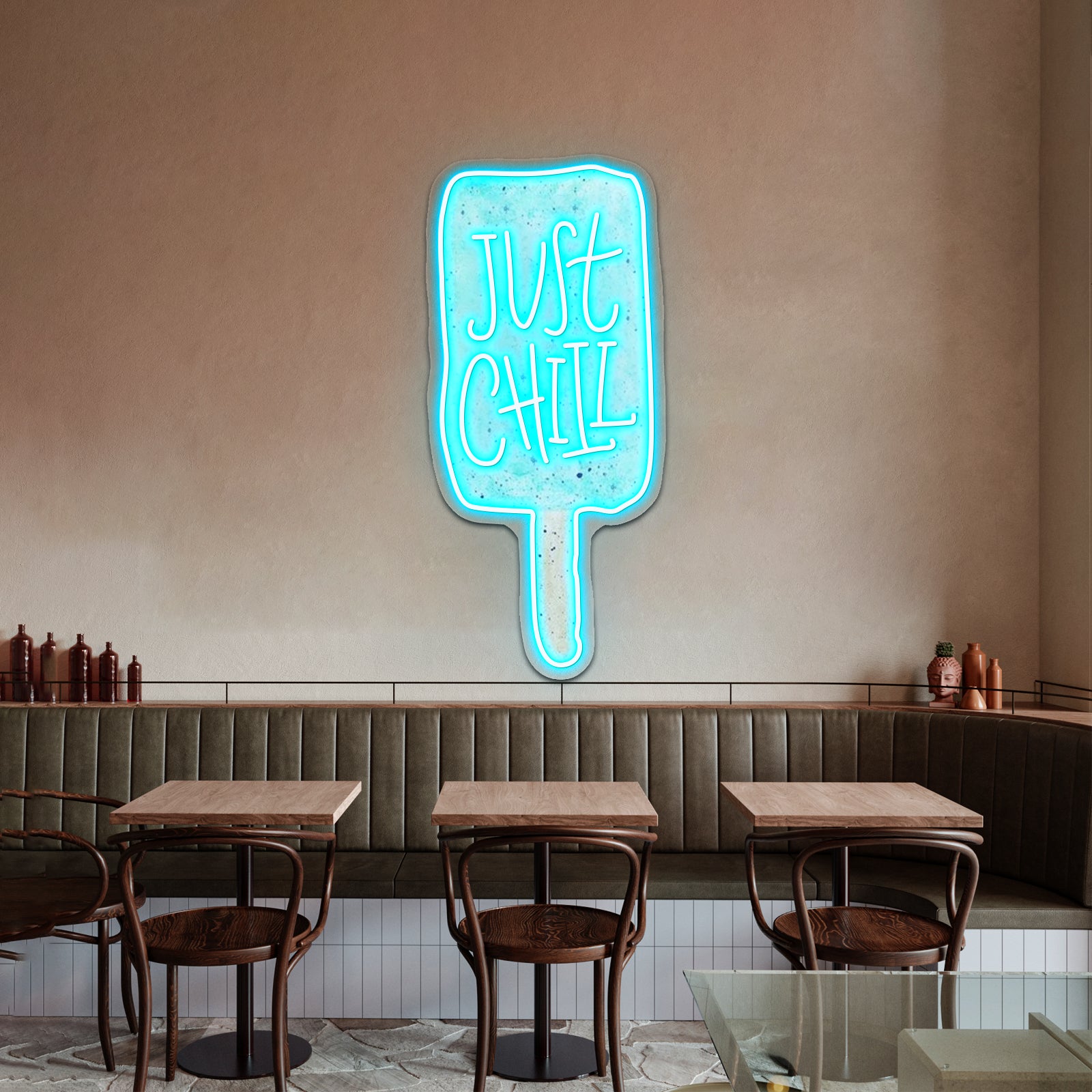 Popsicle Artwork Led Signs For Bedroom | Shineneon