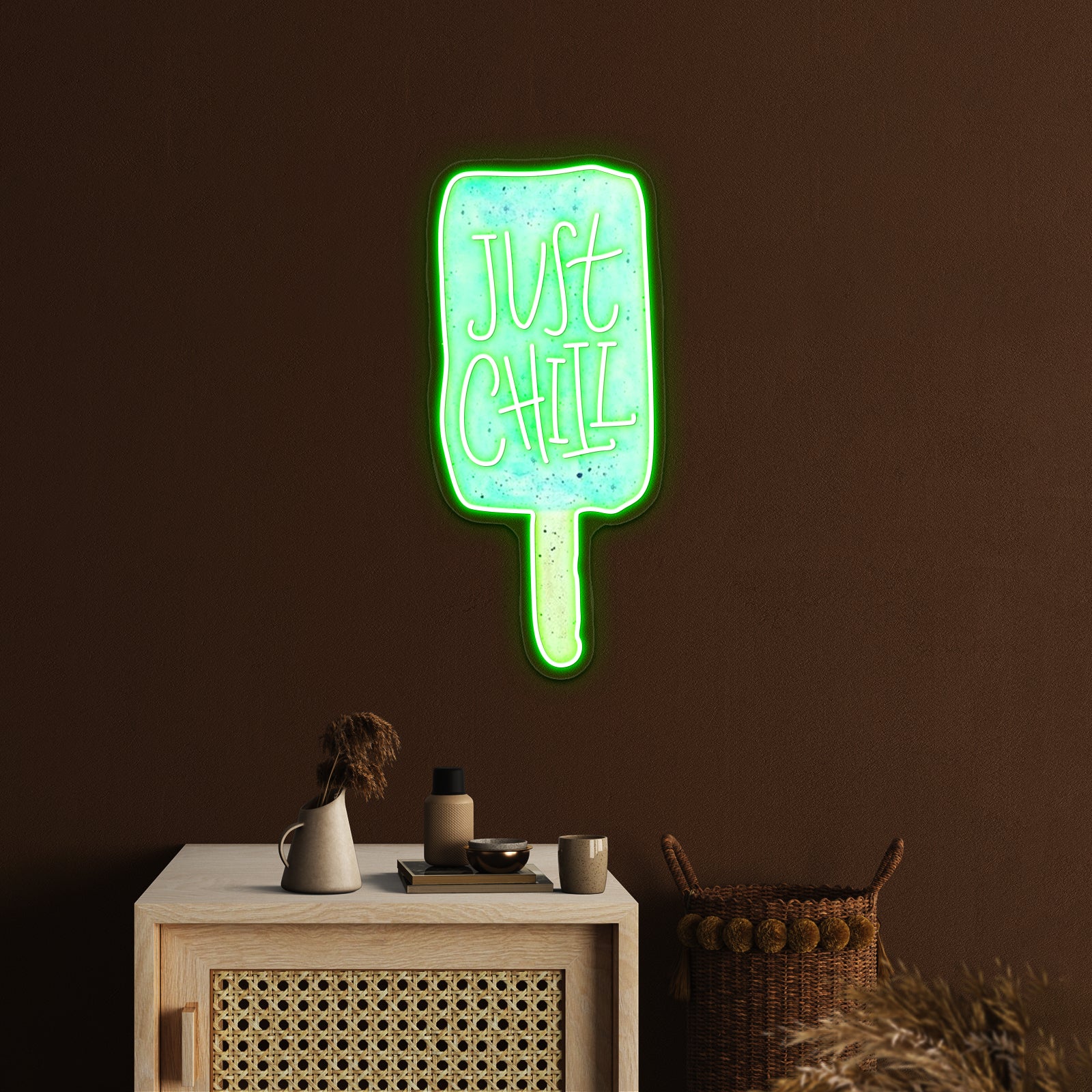 Popsicle Artwork Led Signs For Bedroom | Shineneon